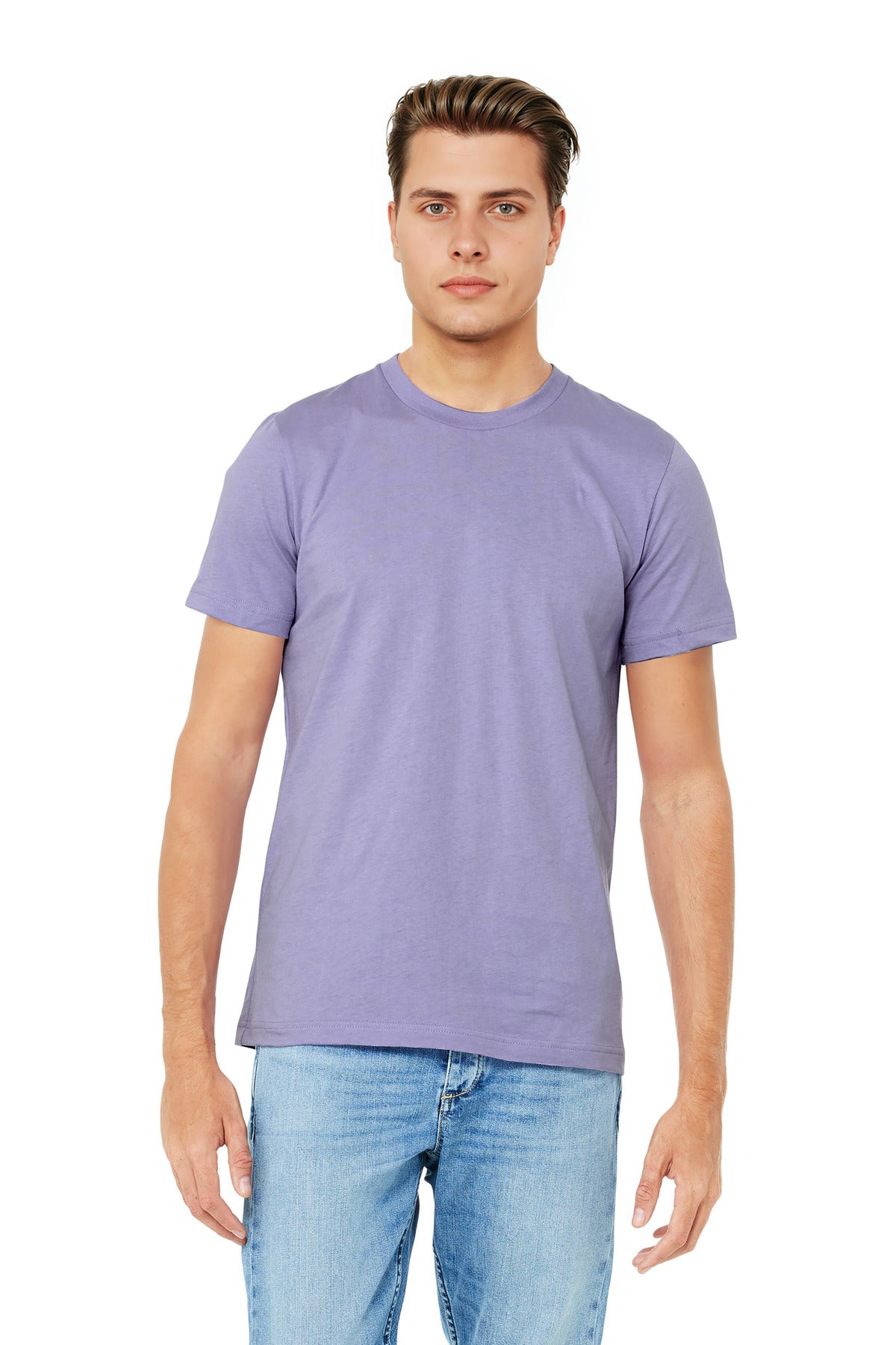 BELLA+CANVAS Unisex Jersey Short Sleeve Tee - Dark Lavender
