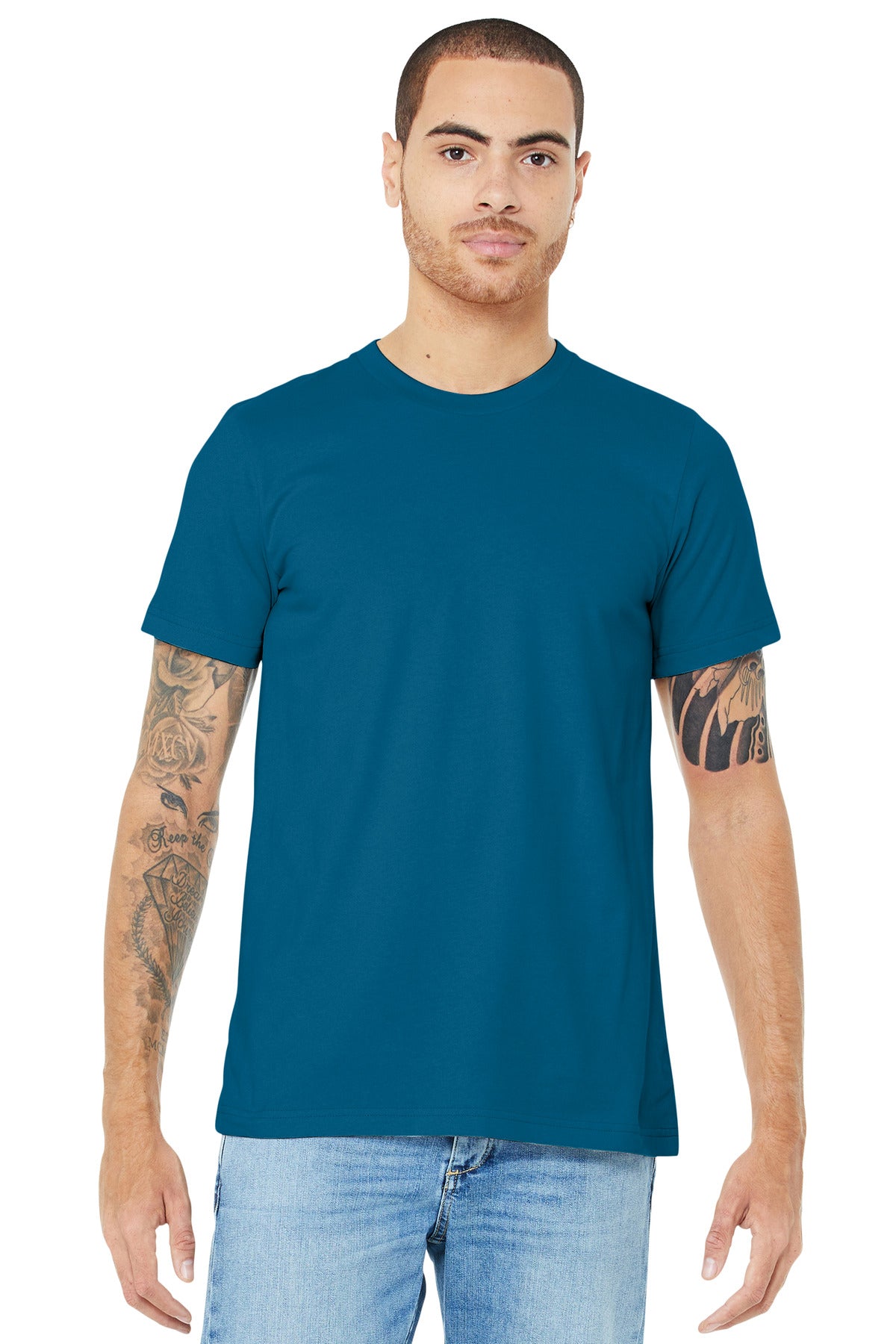 BELLA+CANVAS Unisex Jersey Short Sleeve Tee - Deep Teal
