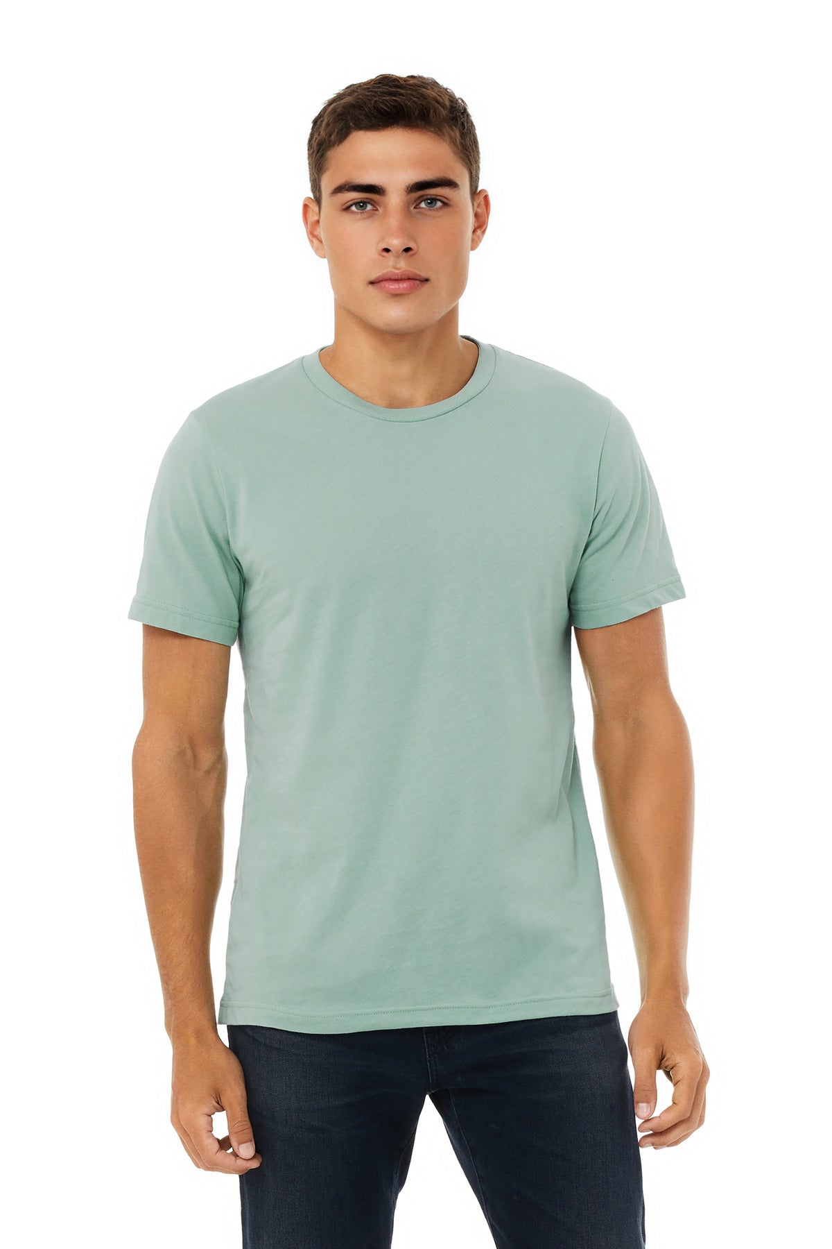 BELLA+CANVAS Unisex Jersey Short Sleeve Tee - Dusty Blue