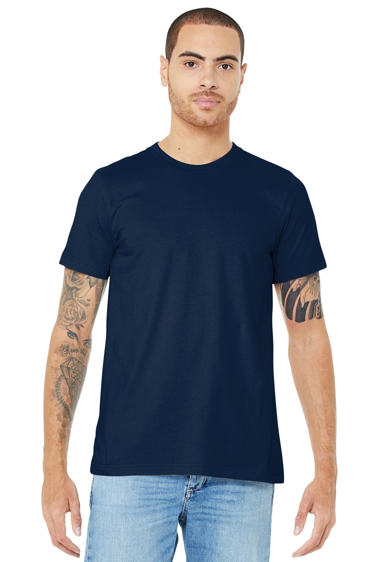BELLA+CANVAS Unisex Jersey Short Sleeve Tee - Navy