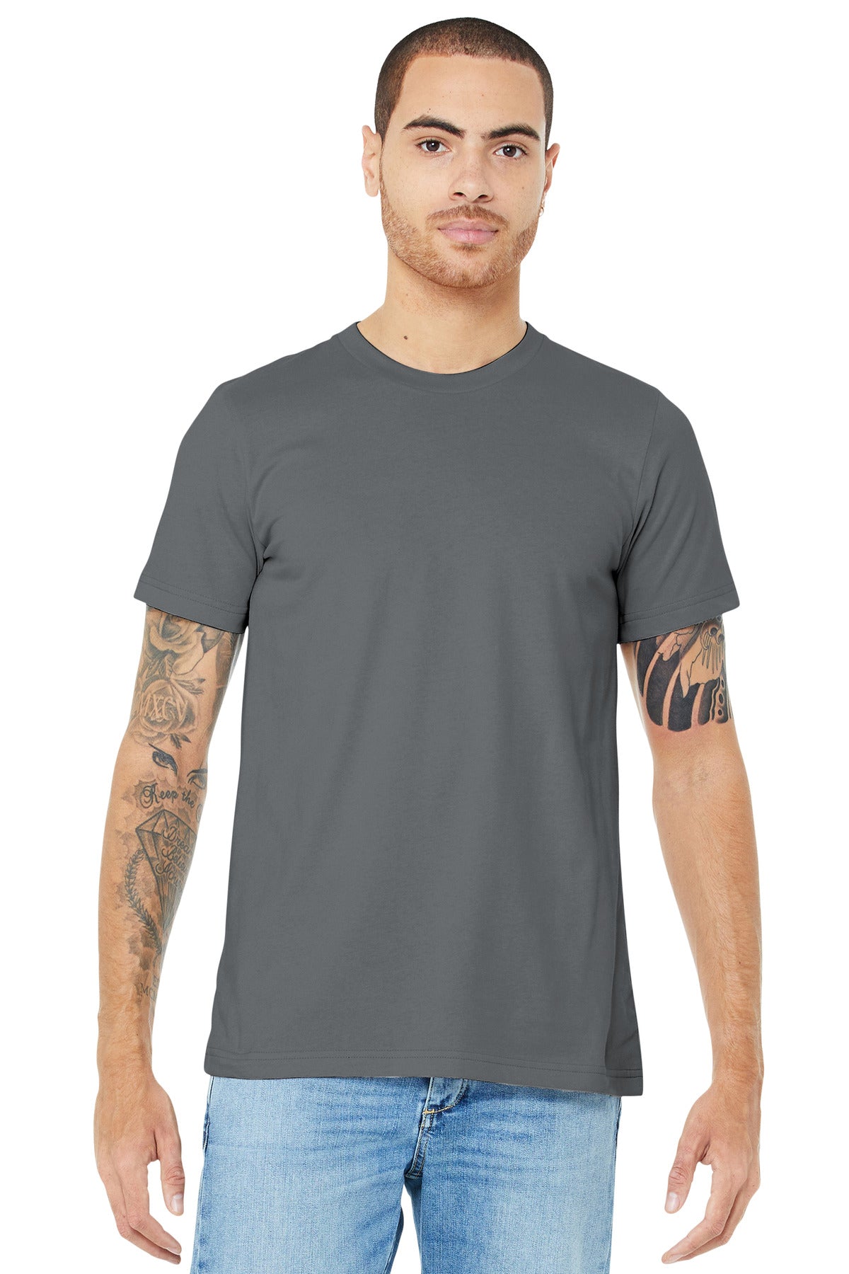 BELLA+CANVAS Unisex Jersey Short Sleeve Tee - Storm