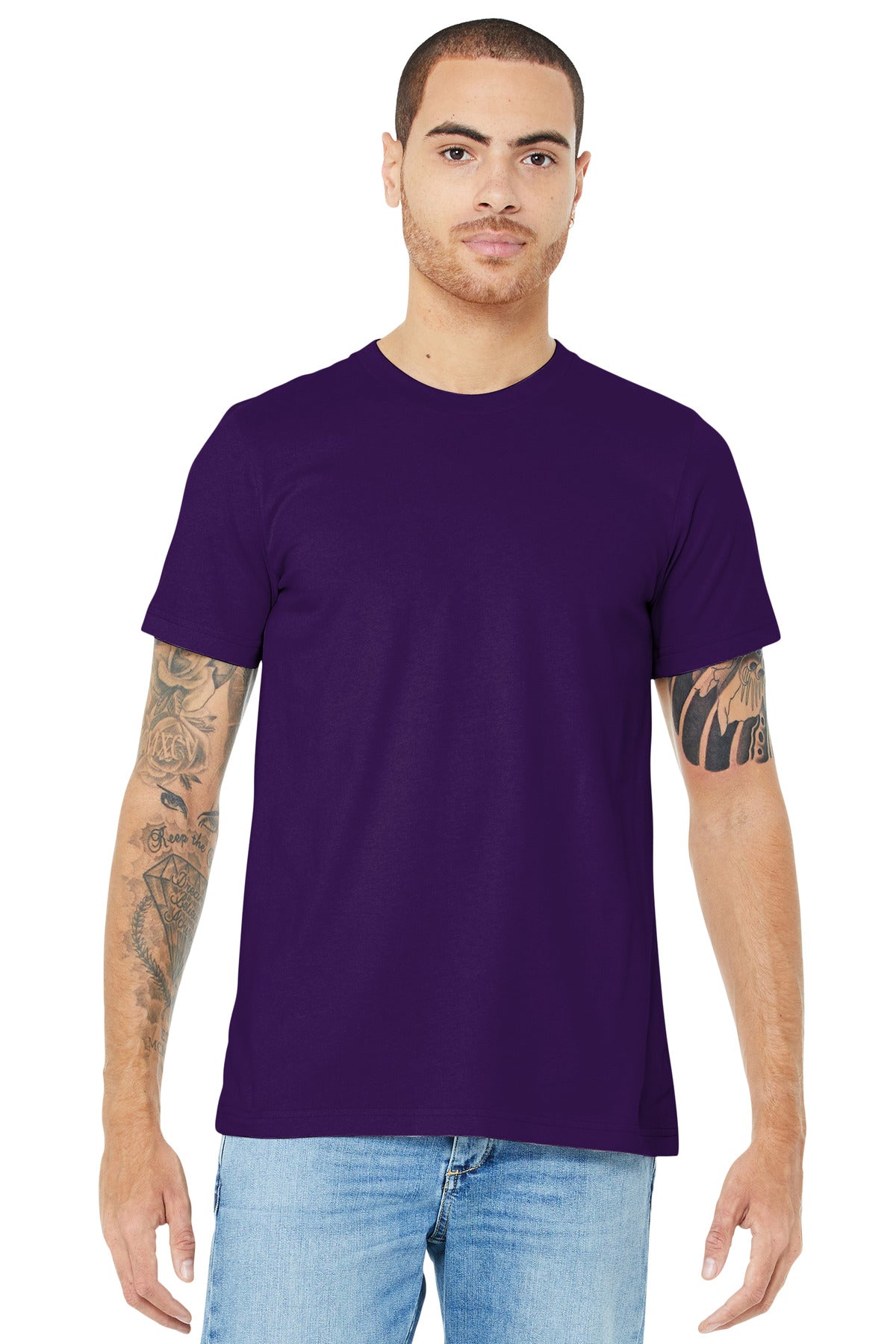 BELLA+CANVAS Unisex Jersey Short Sleeve Tee - Team Purple