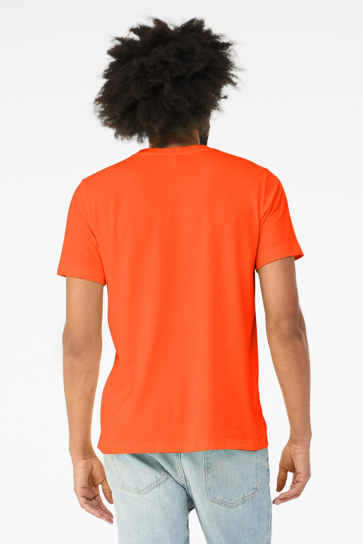 BELLA+CANVAS Unisex Triblend Short Sleeve Tee - Solid Orange Triblend