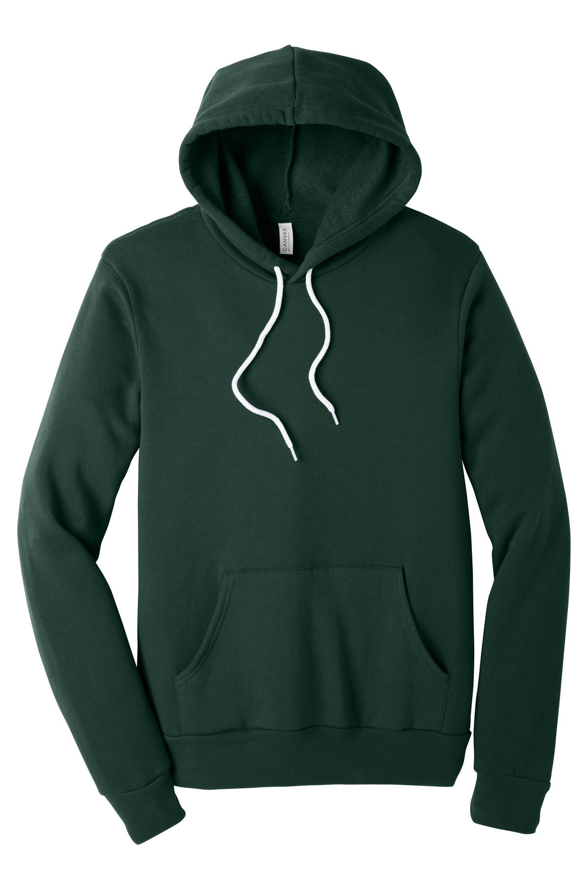 BELLA+CANVAS Unisex Sponge Fleece Pullover Hoodie - Forest