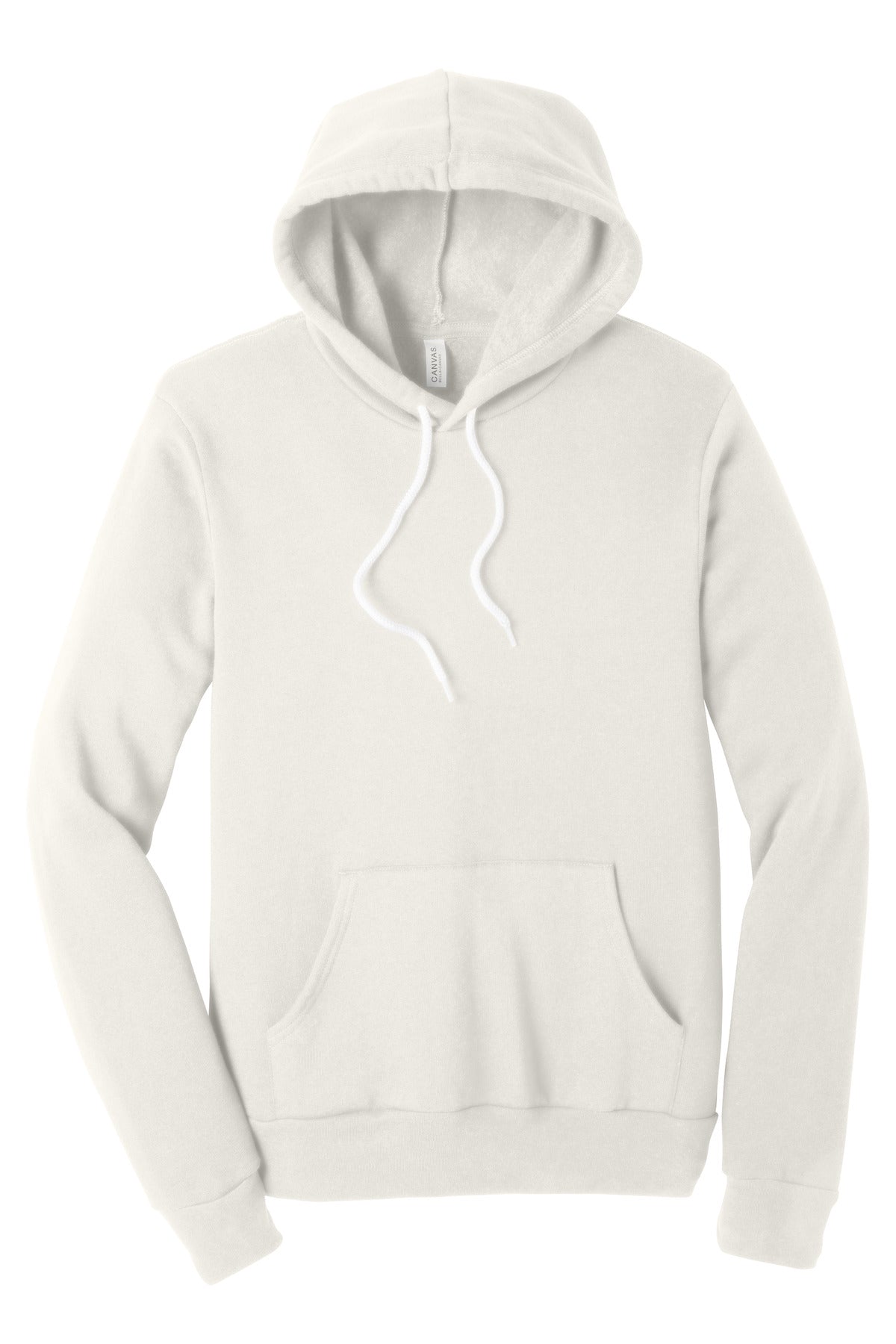 BELLA+CANVAS Unisex Sponge Fleece Pullover Hoodie - Vintage White