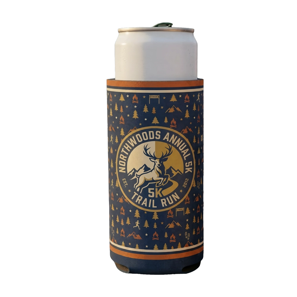 12oz Slim Foam Can Cooler