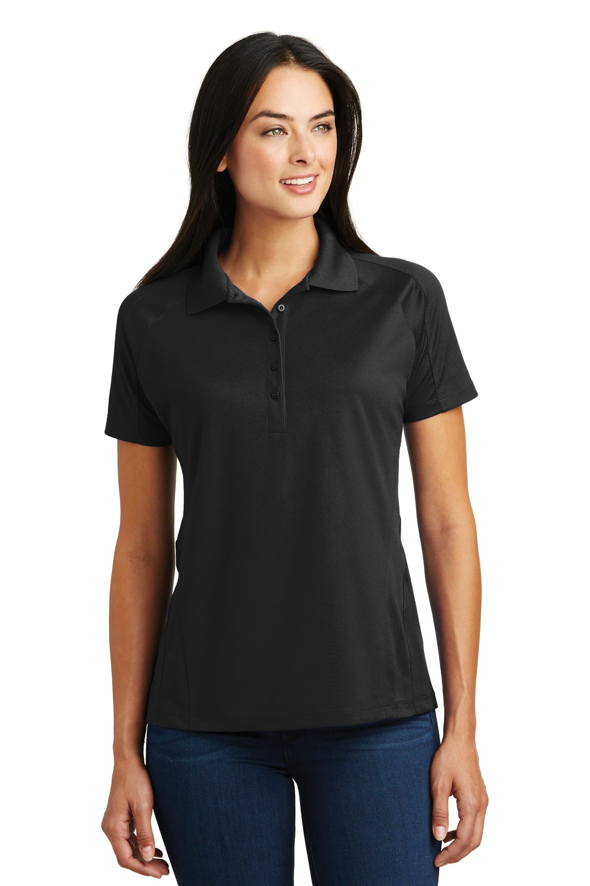 Sport-Tek Women's Dri-Mesh Pro Polo