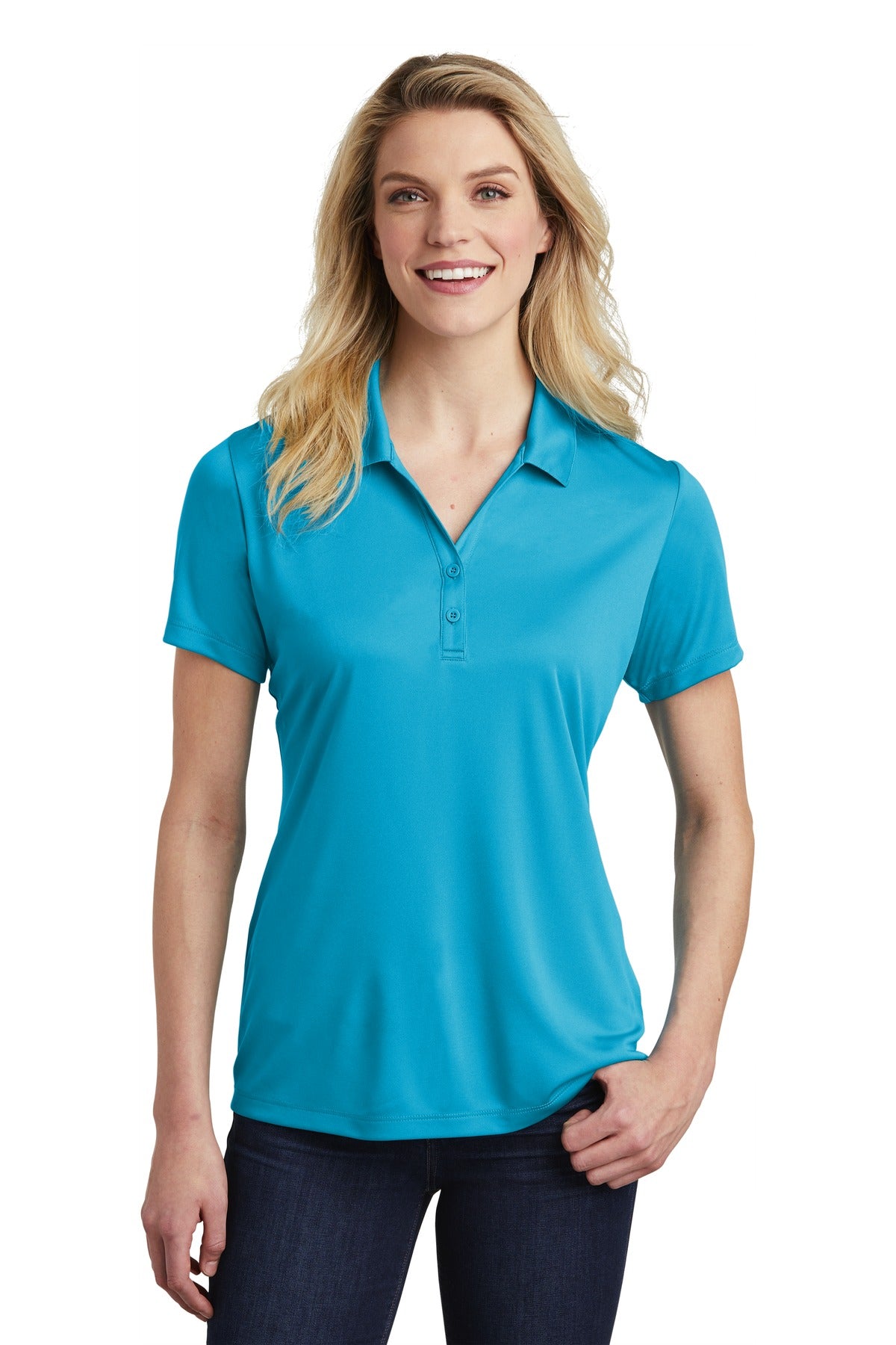 Sport-Tek Women's PosiCharge Competitor Polo - Atomic Blue