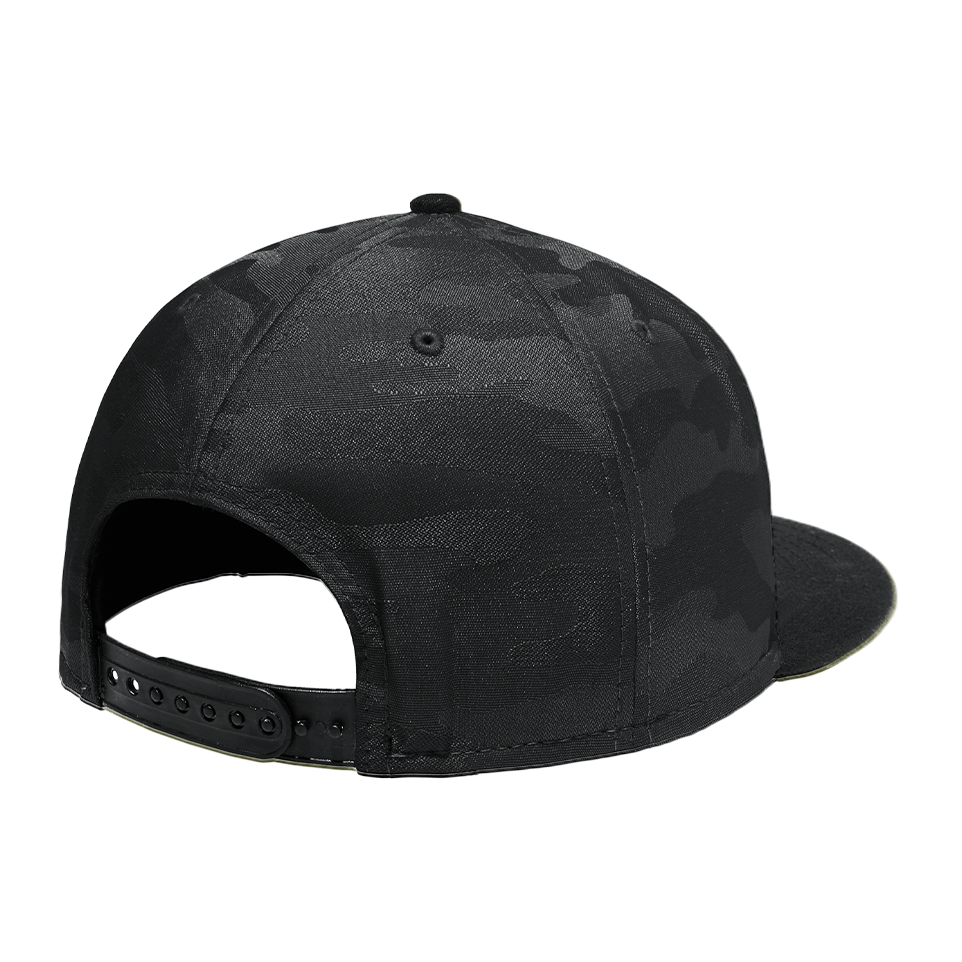 New Era Camo Flat Bill Custom Snapback Hat