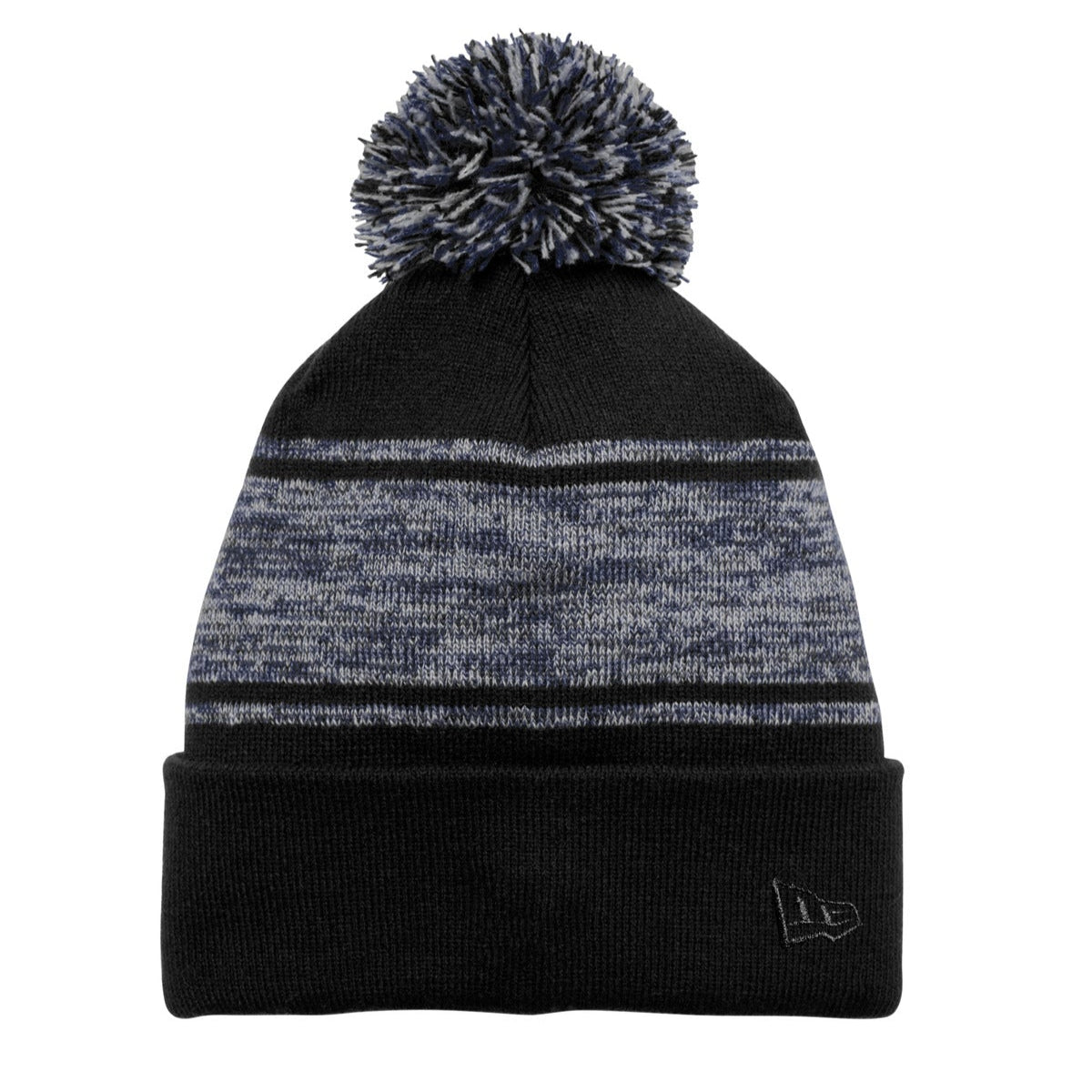 New Era Knit Chilled Custom Pom Beanie