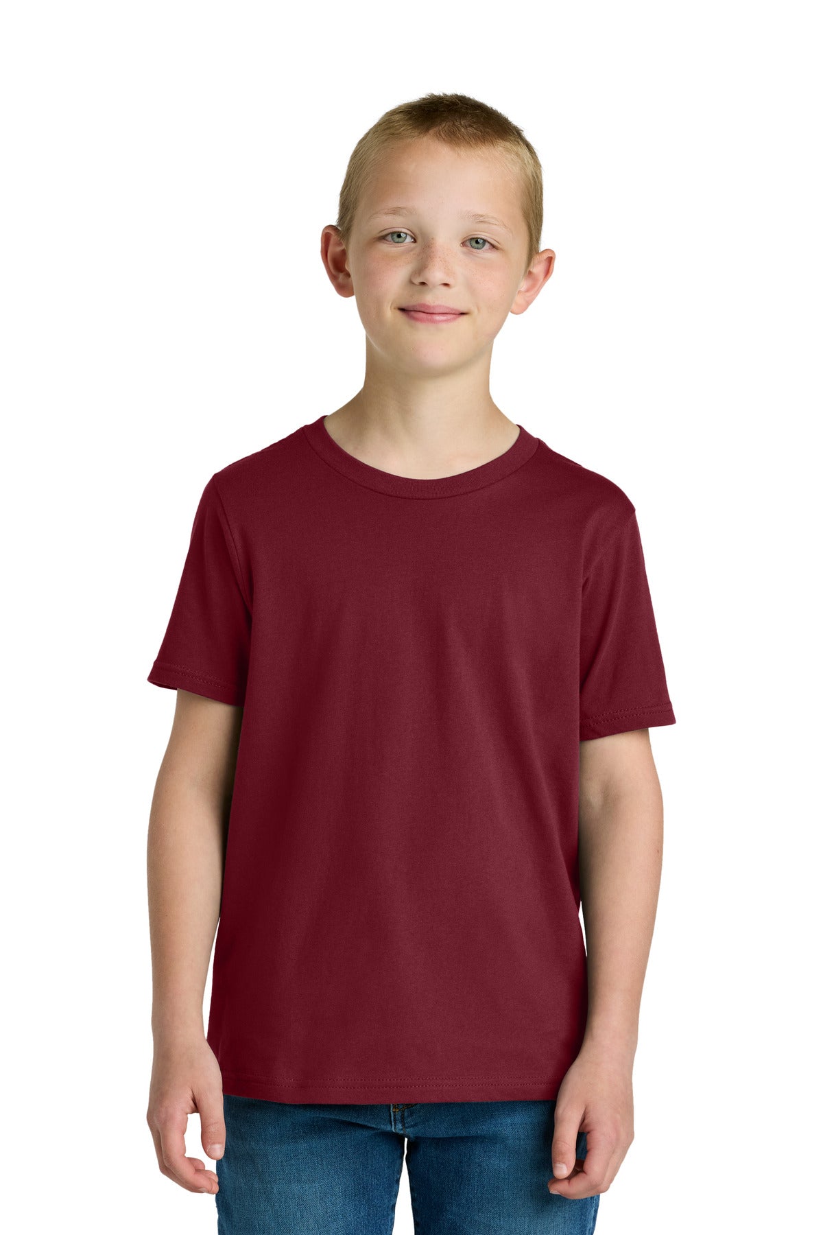Next Level Apparel Youth Cotton Tee - Cardinal