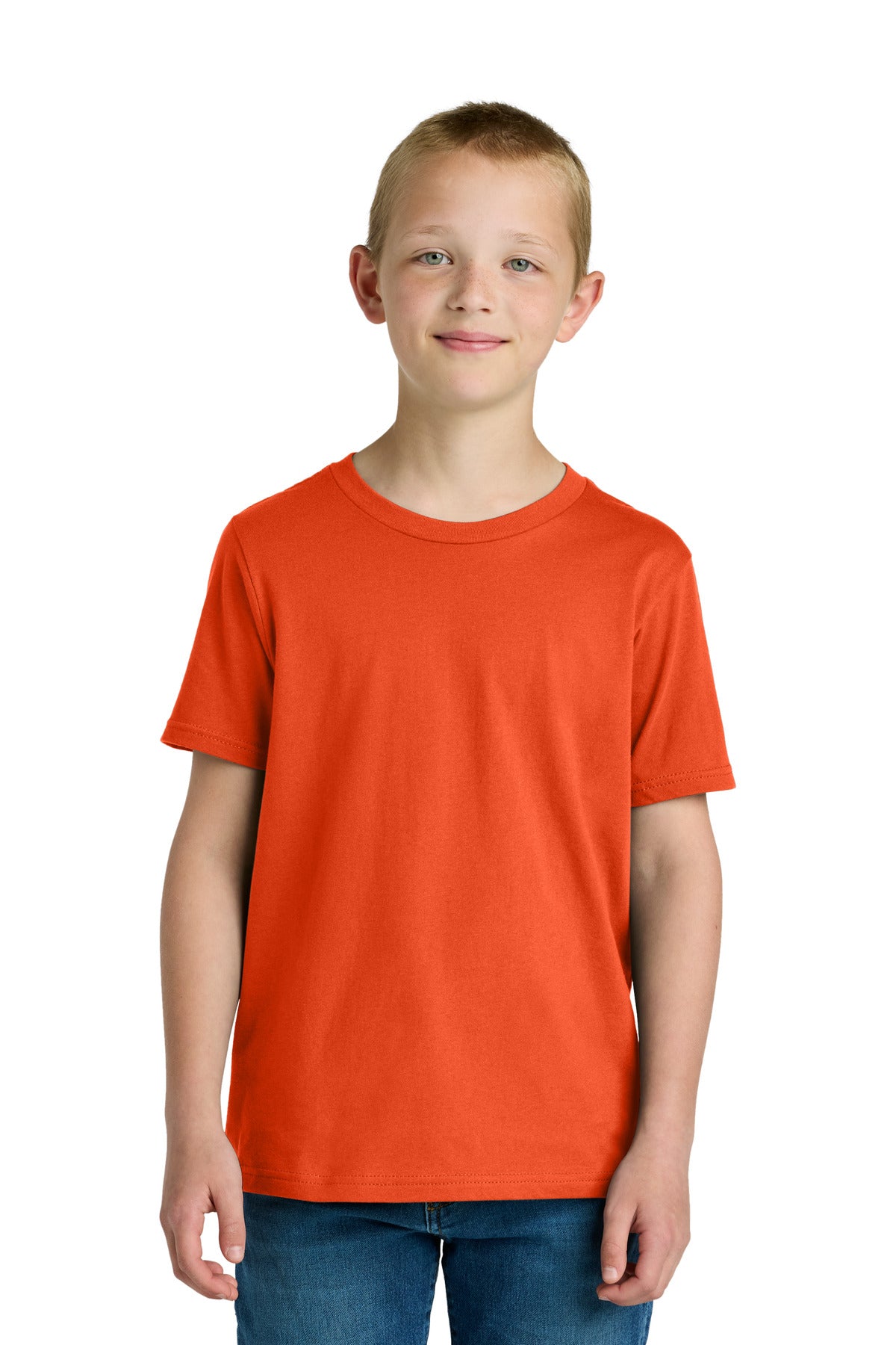 Next Level Apparel Youth Cotton Tee - Classic Orange