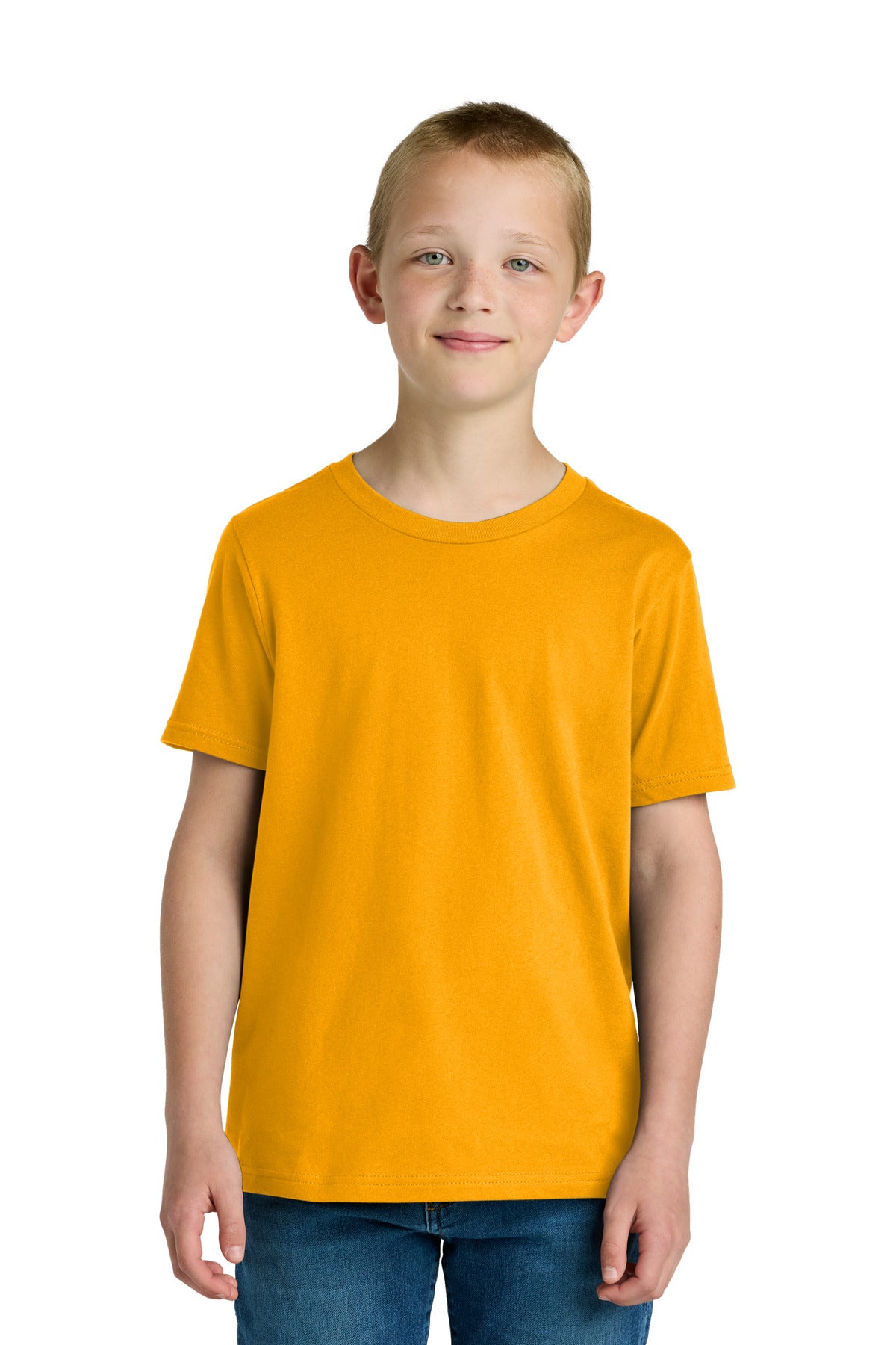 Next Level Apparel Youth Cotton Tee - Gold