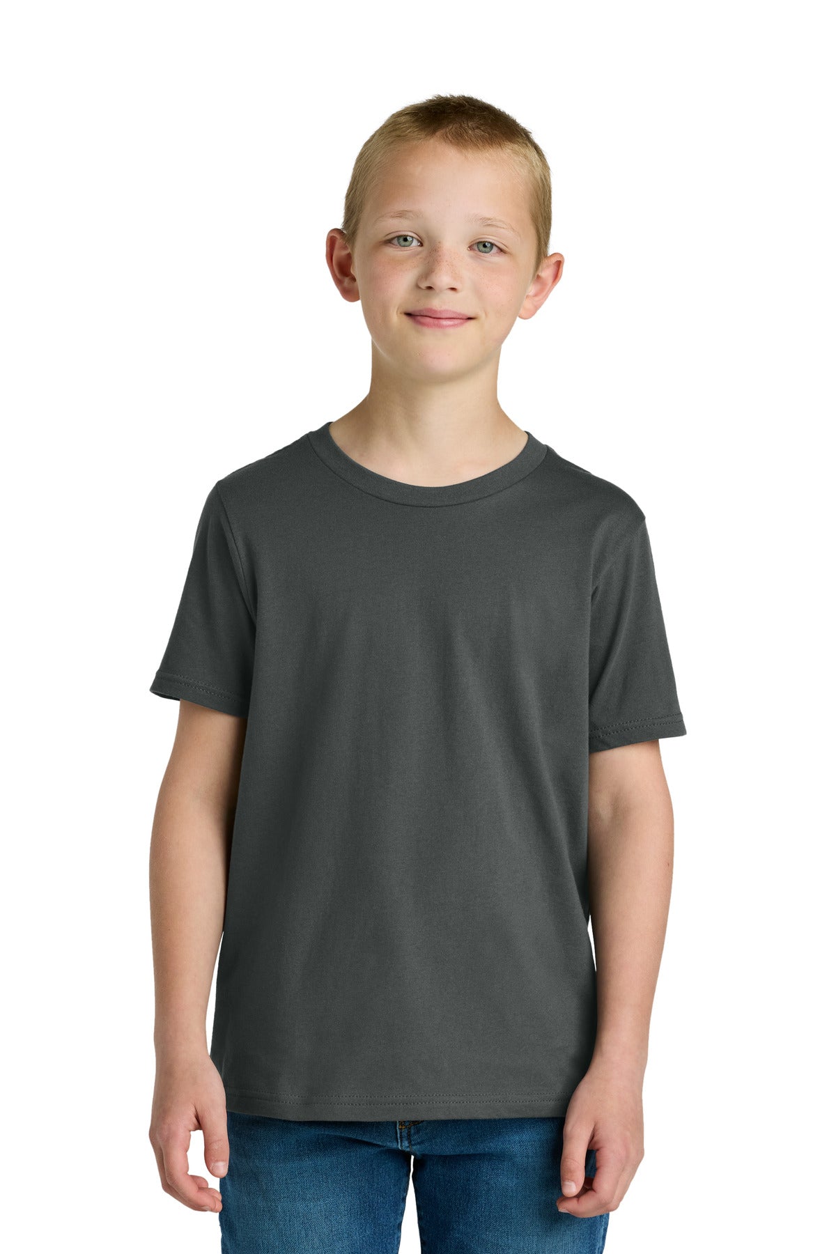 Next Level Apparel Youth Cotton Tee - Heavy Metal