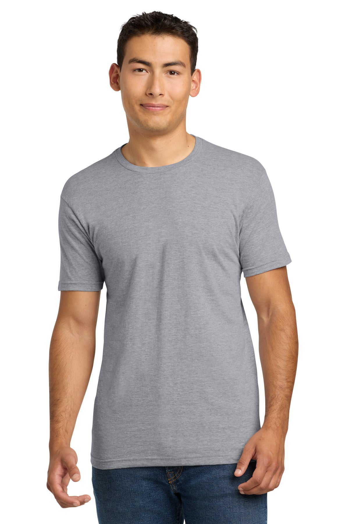 Next Level Apparel Adult Cotton Tee - Heather Gray