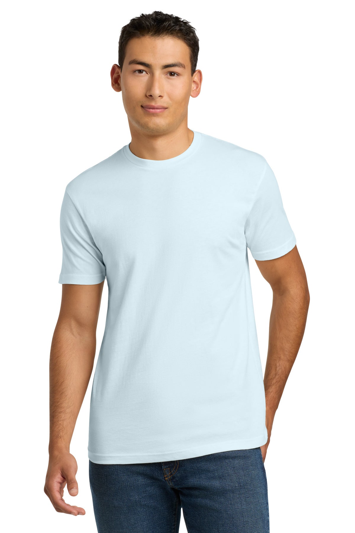 Next Level Apparel Adult Cotton Tee - Light Blue