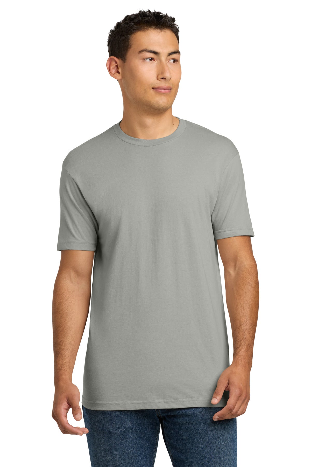 Next Level Apparel Adult Cotton Tee - Light Gray