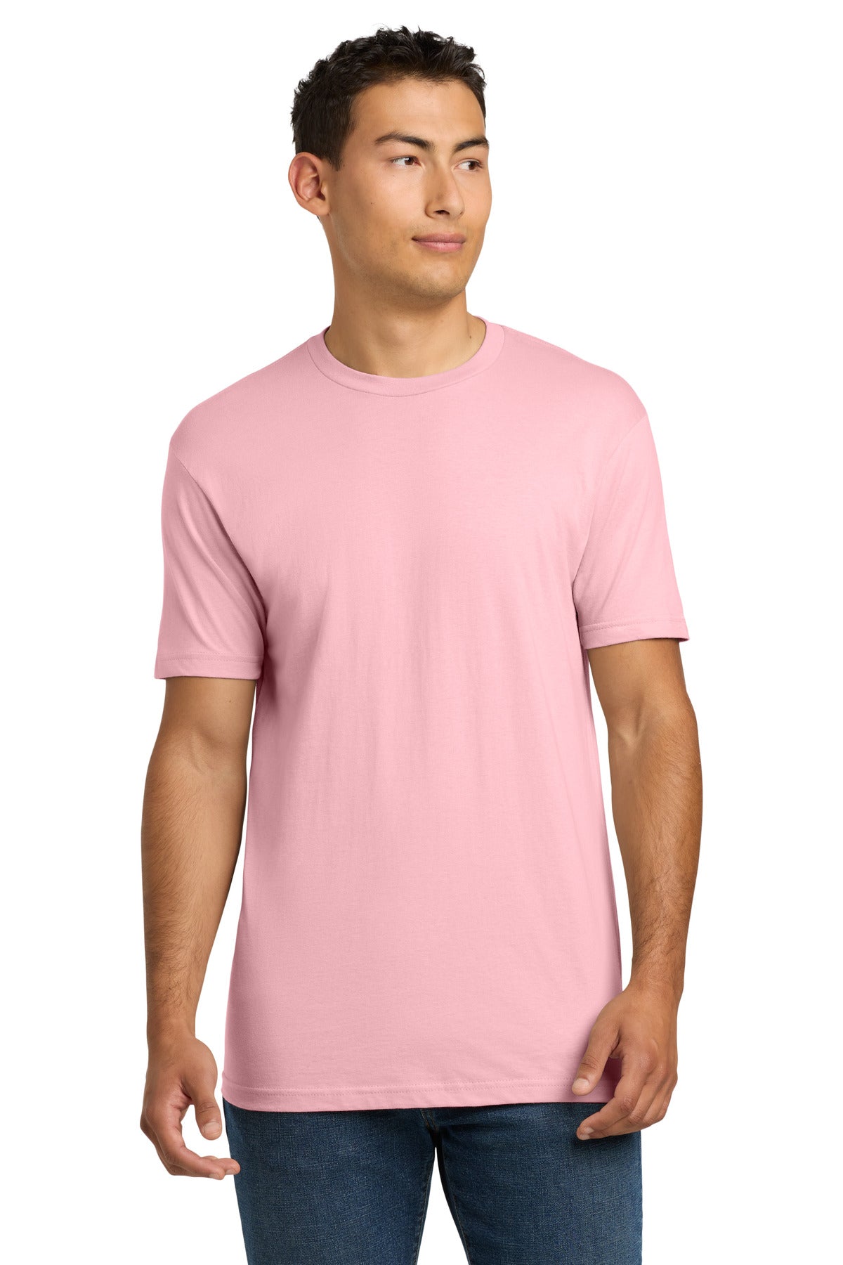 Next Level Apparel Adult Cotton Tee - Light Pink