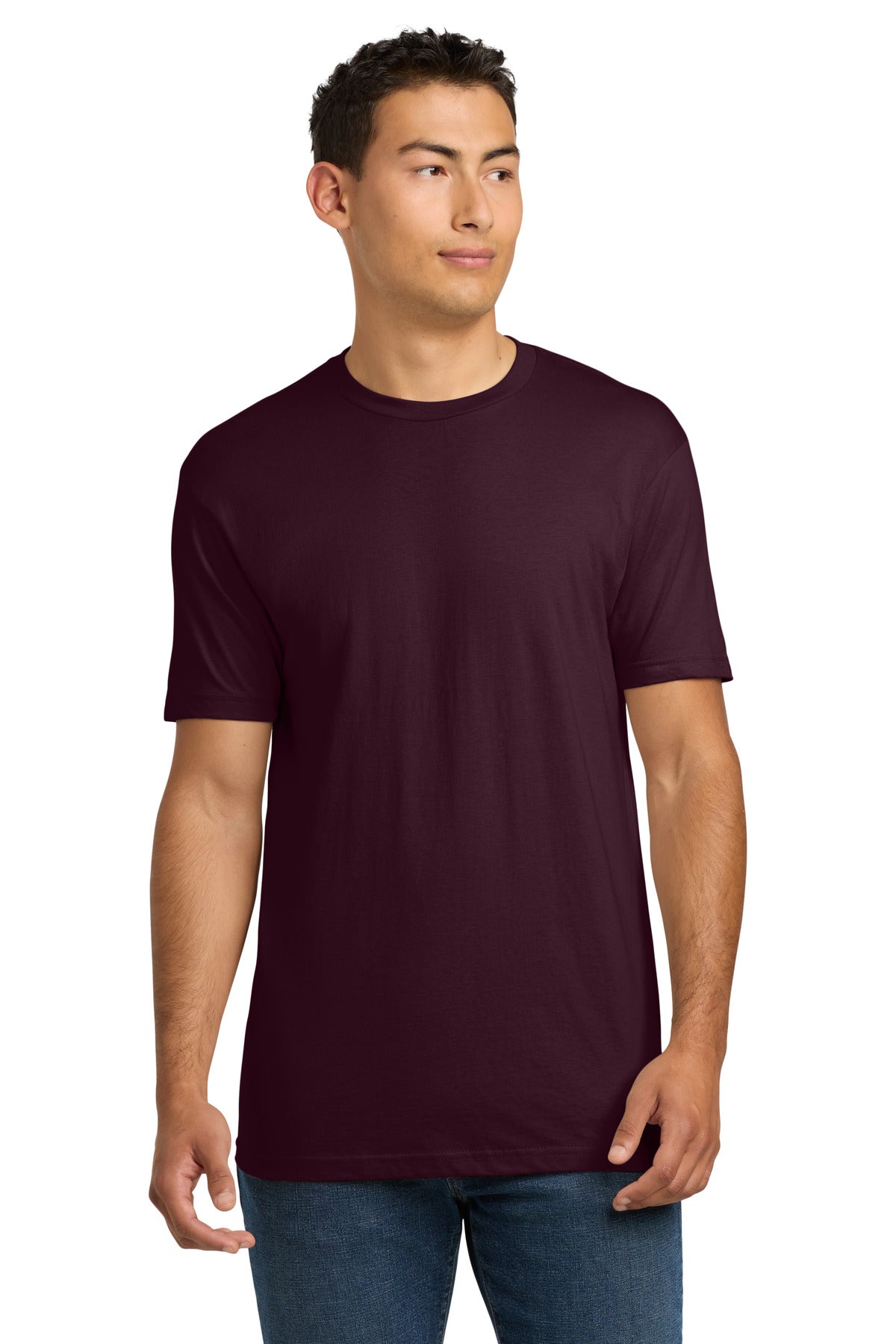 Next Level Apparel Adult Cotton Tee - Oxblood