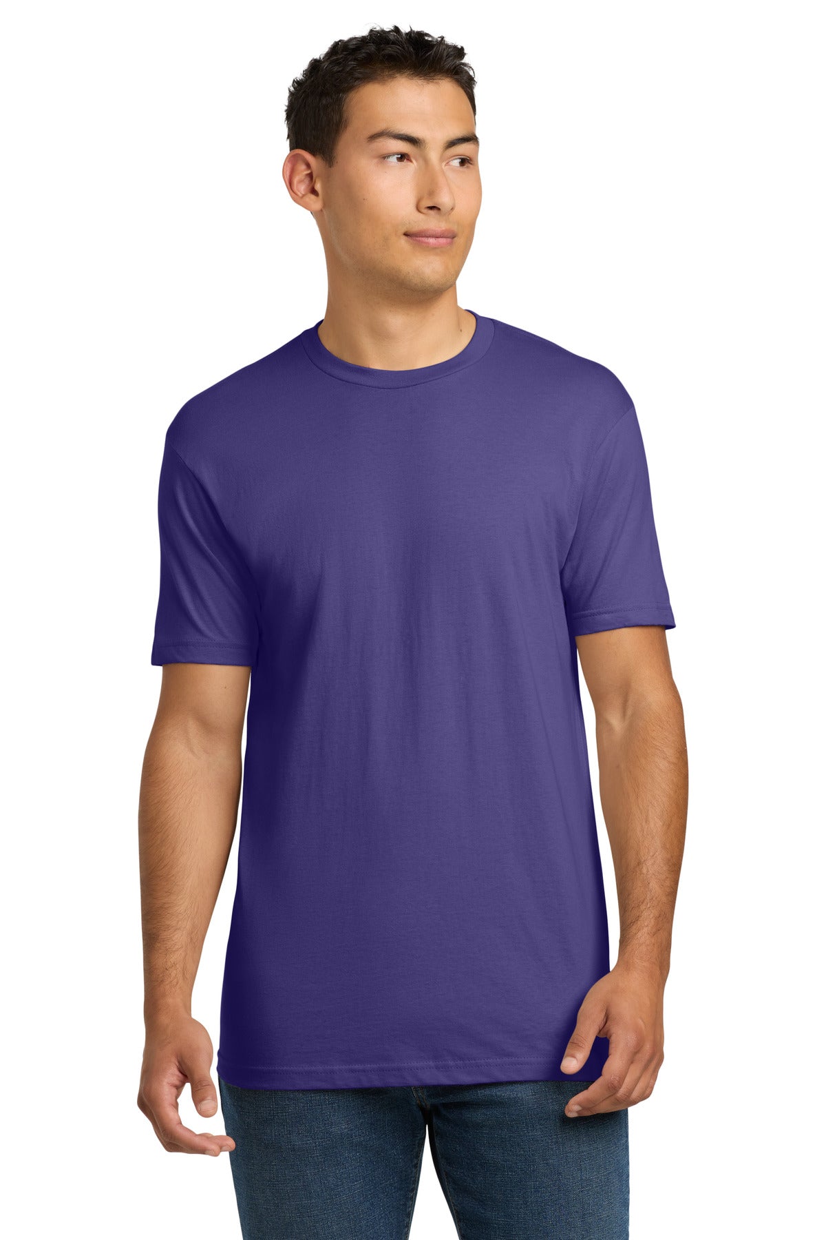Next Level Apparel Adult Cotton Tee - Purple Rush