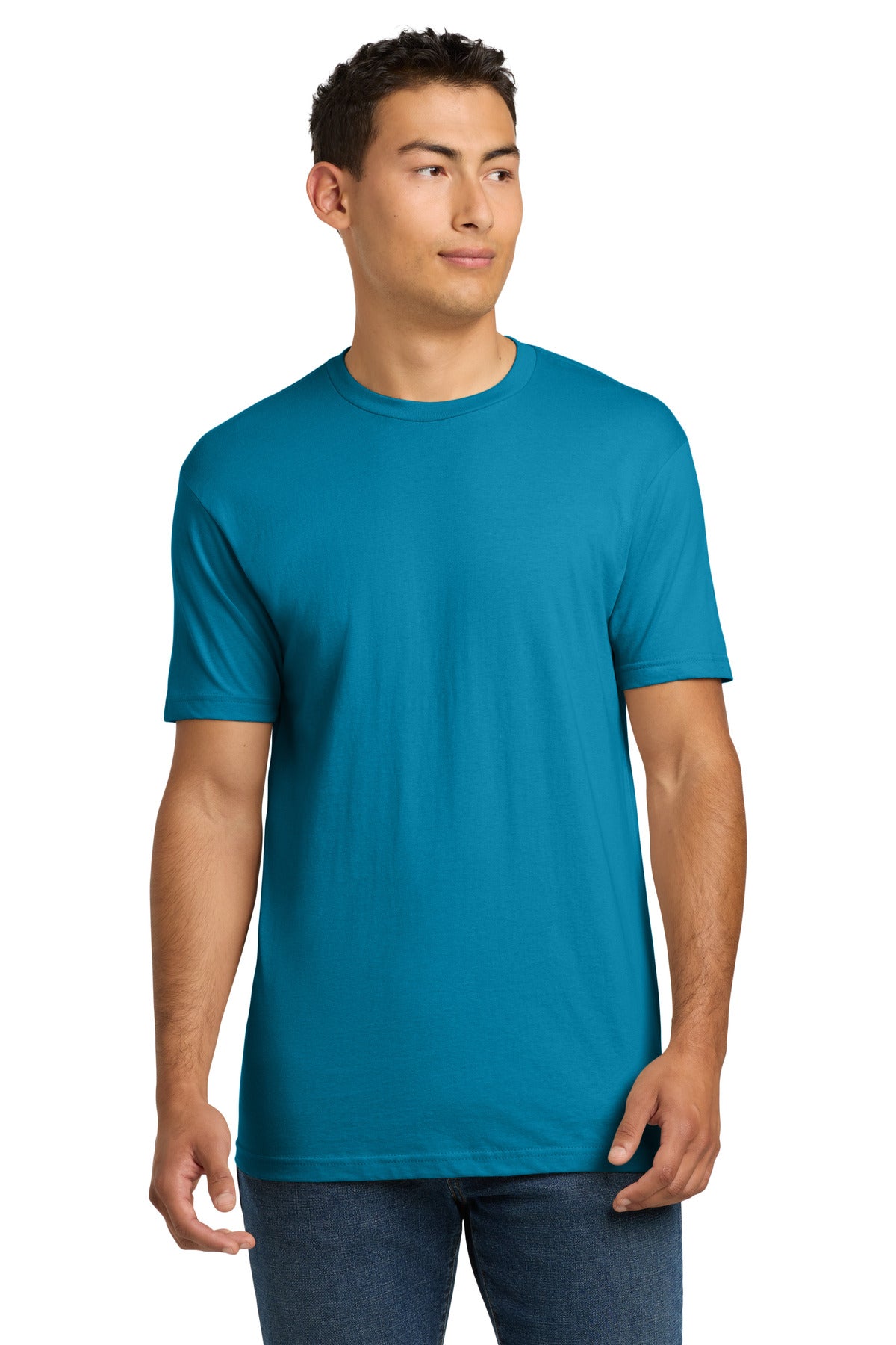 Next Level Apparel Adult Cotton Tee - Turquoise