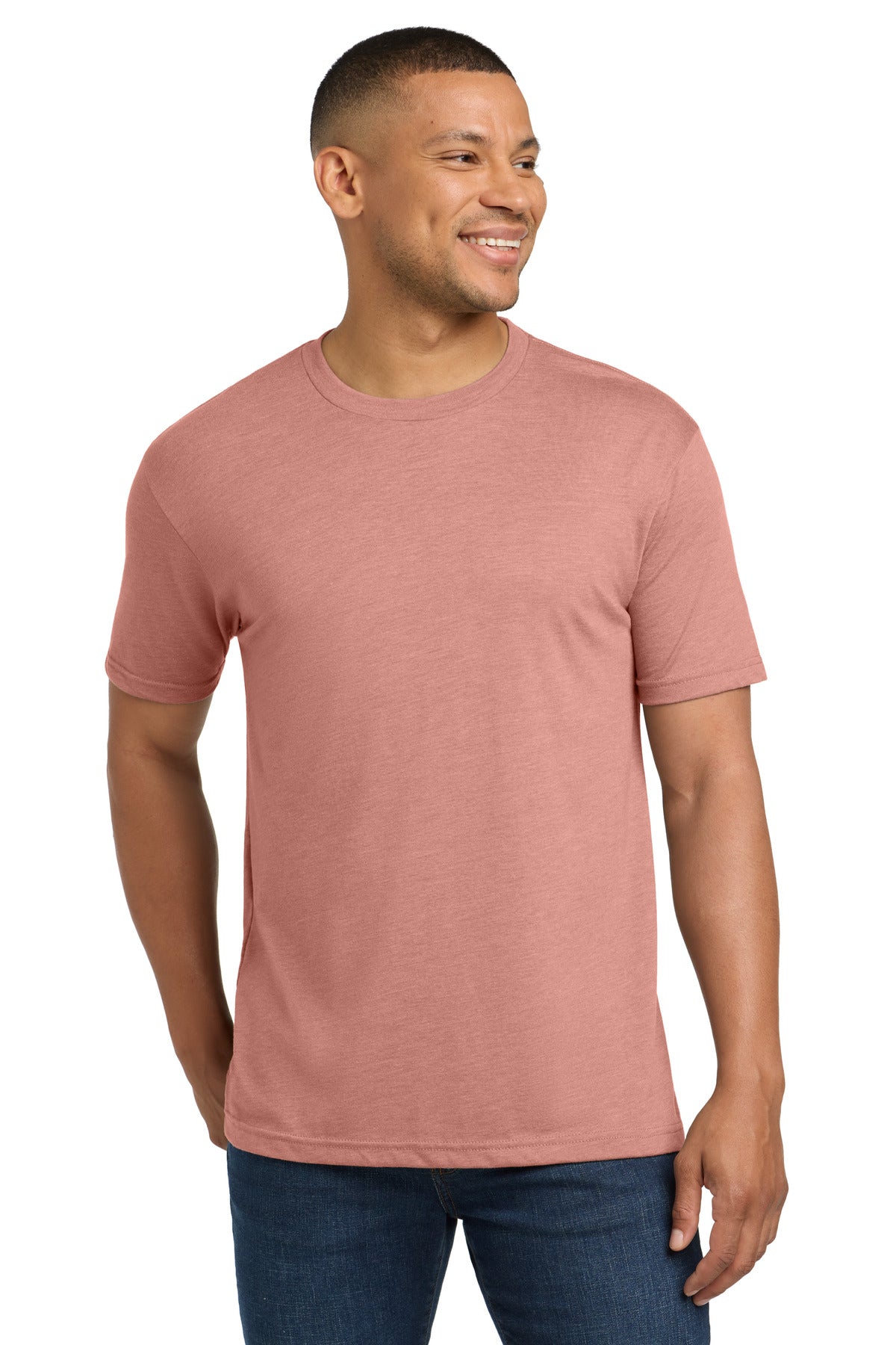 Next Level Apparel Adult Tri-Blend Tee - Desert Pink