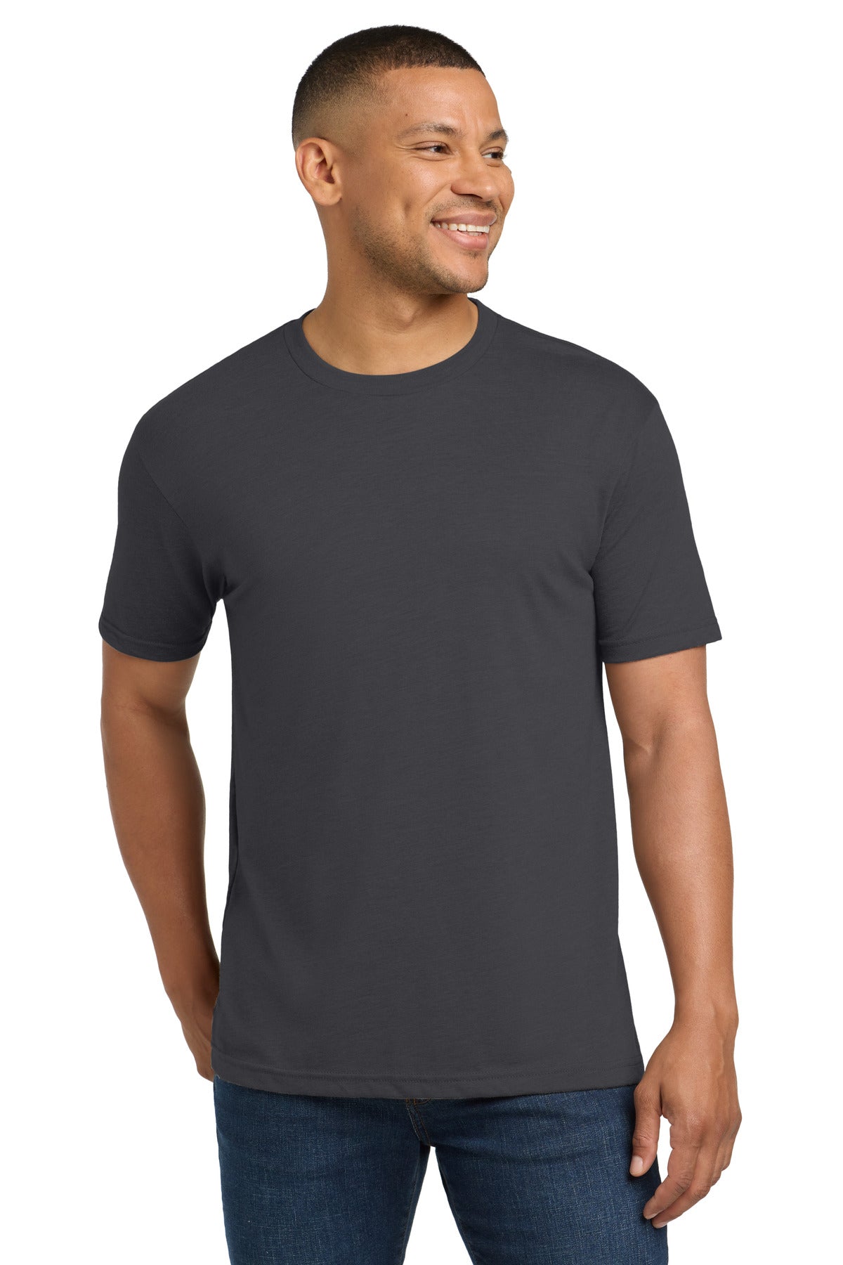 Next Level Apparel Adult Tri-Blend Tee - Solid Graphite