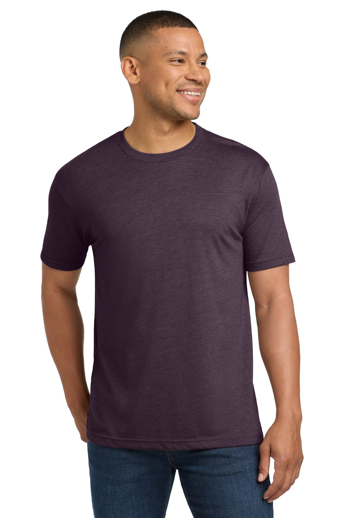 Next Level Apparel Adult Tri-Blend Tee - Vintage Purple