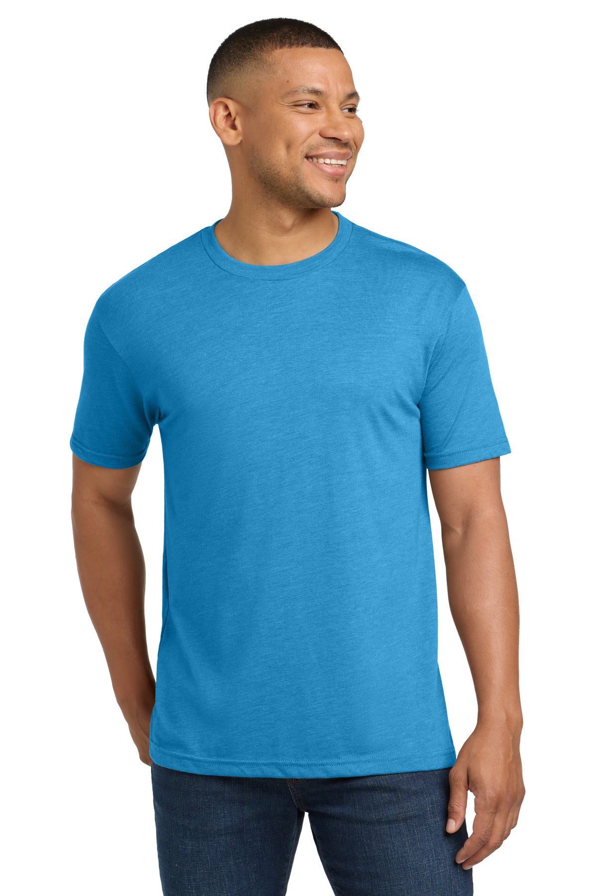 Next Level Apparel Adult Tri-Blend Tee - Vintage Turquoise