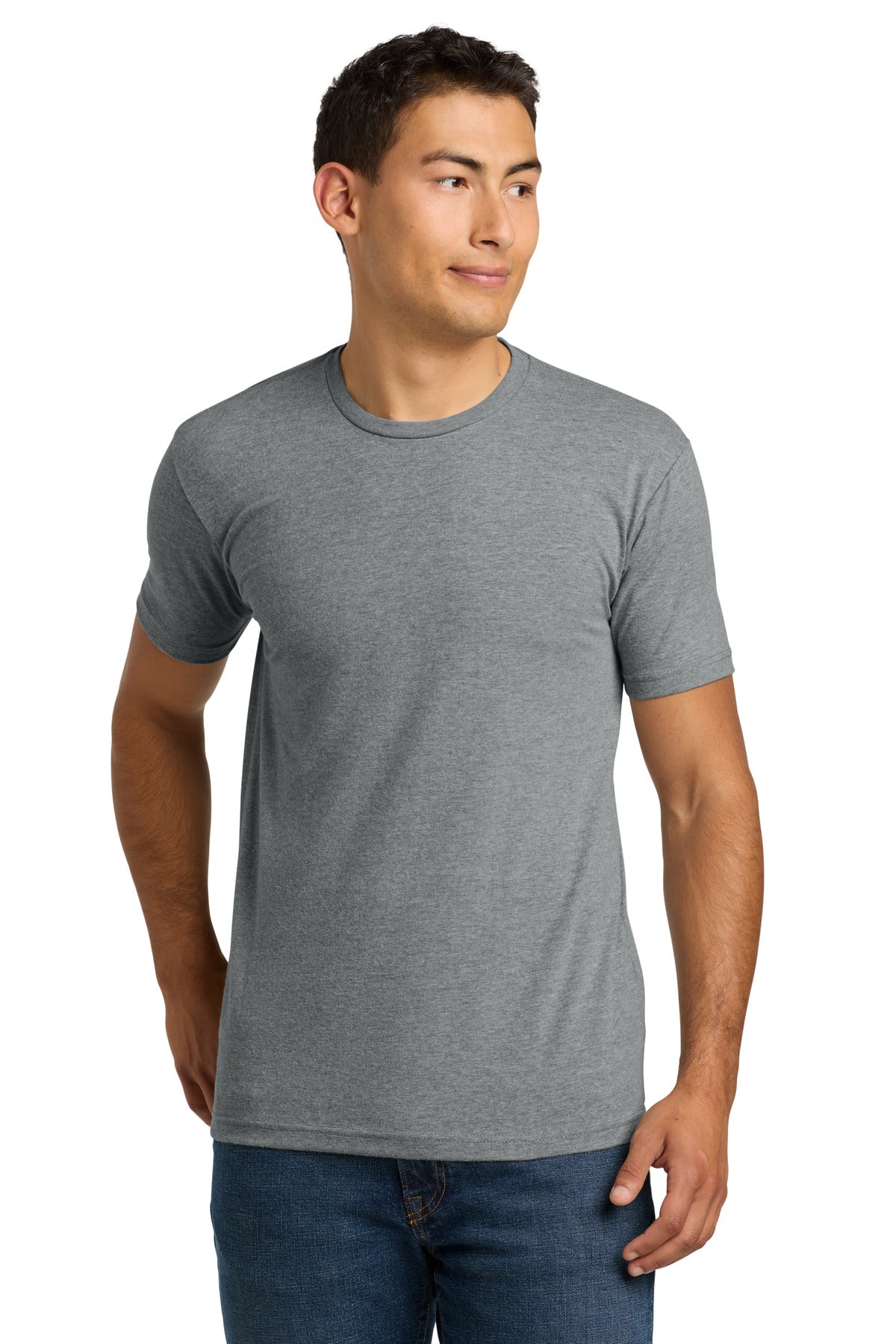 Next Level Apparel Adult CVC Tee - Dark Heather Gray