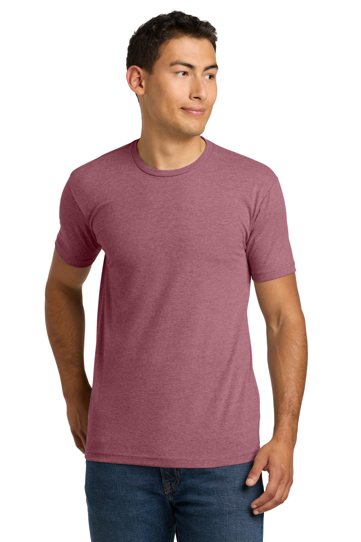 Next Level Apparel Adult CVC Tee - Heather Mauve
