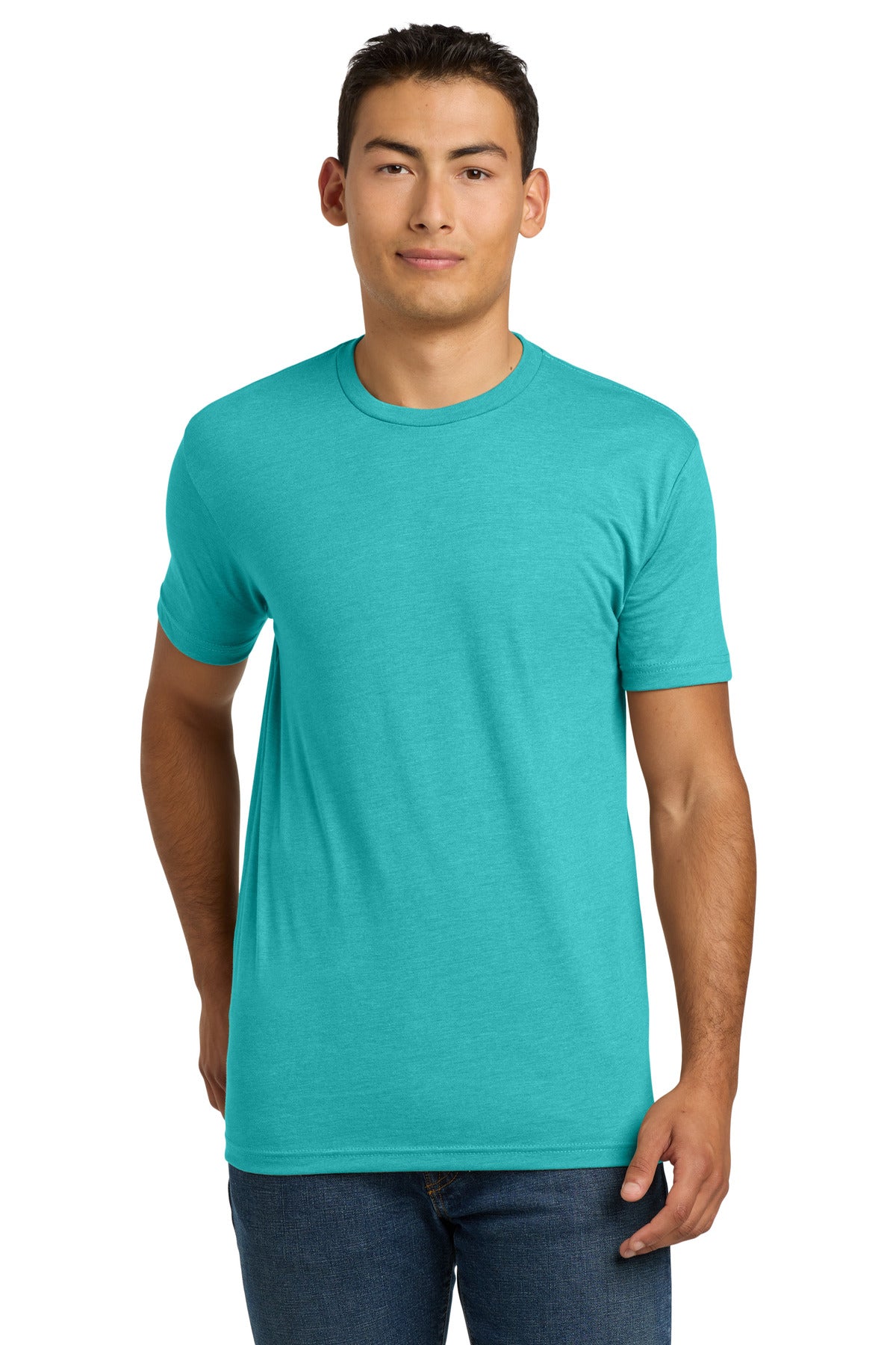 Next Level Apparel Adult CVC Tee - Tahiti Blue