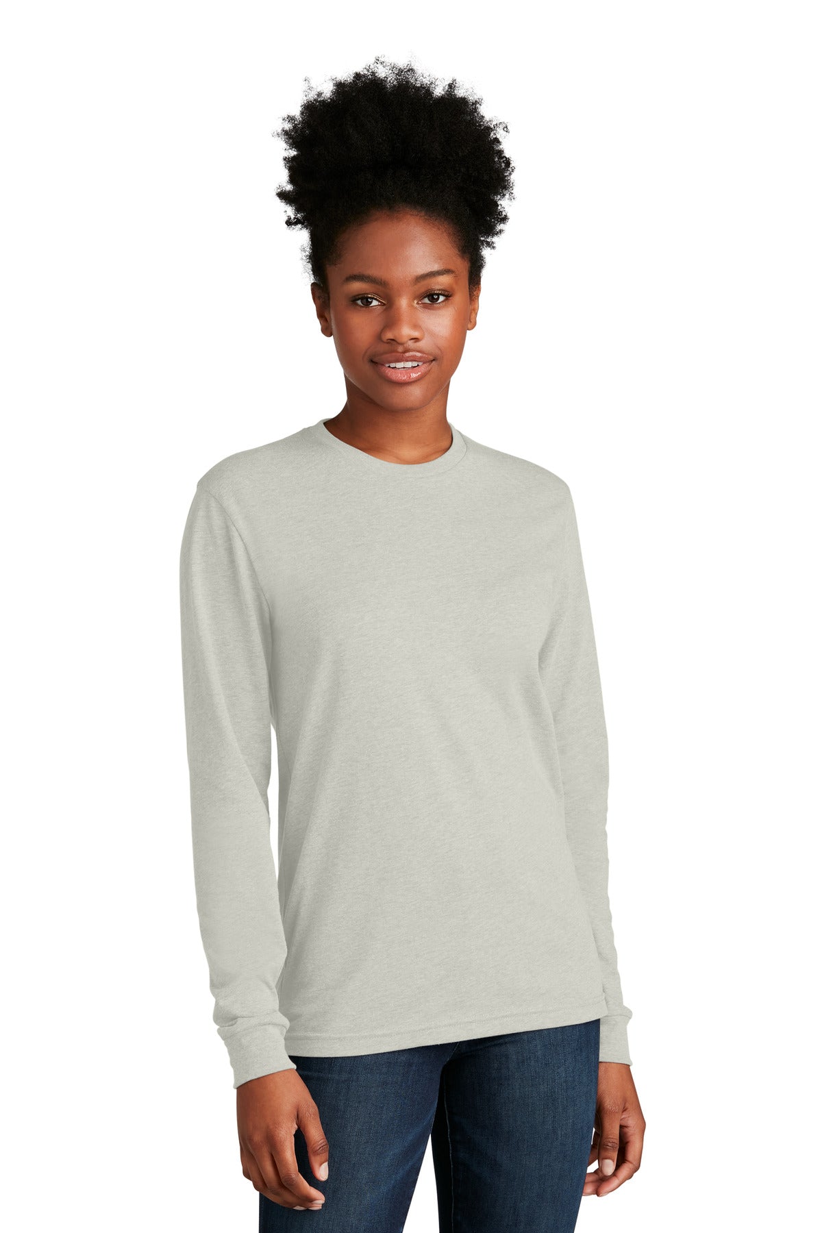 Next Level Apparel Adult CVC Long Sleeve Tee - Sand