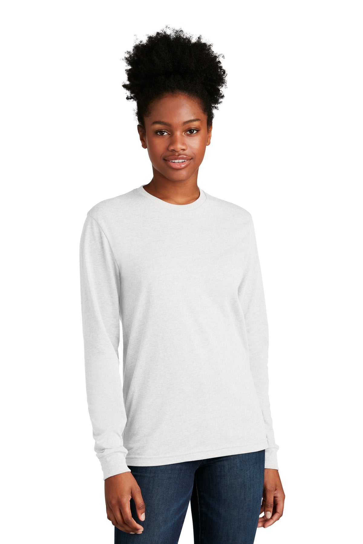 Next Level Apparel Adult CVC Long Sleeve Tee - White