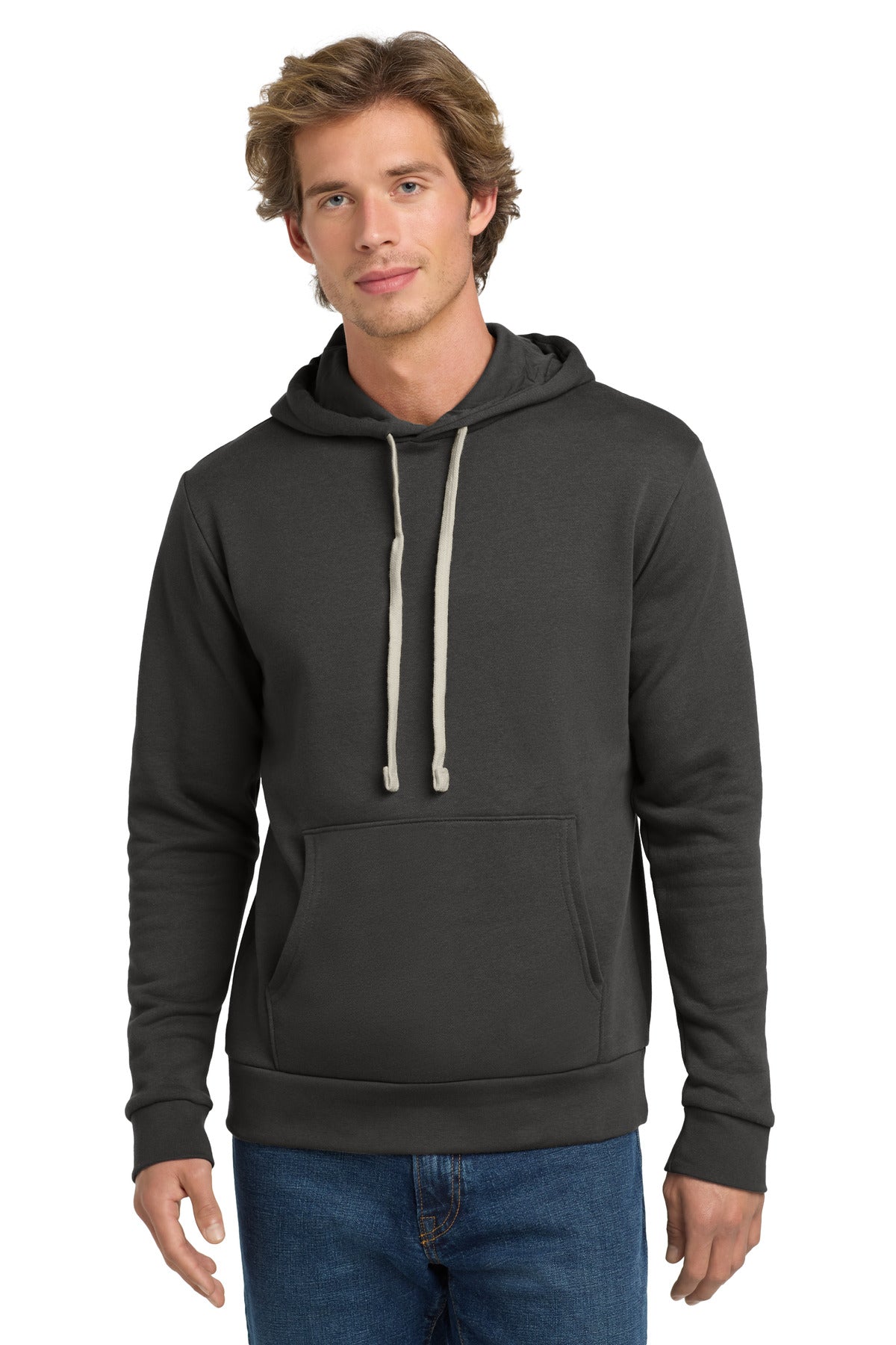Next Level Apparel Adult Santa Barbara Pullover Hoodie - Heavy Metal