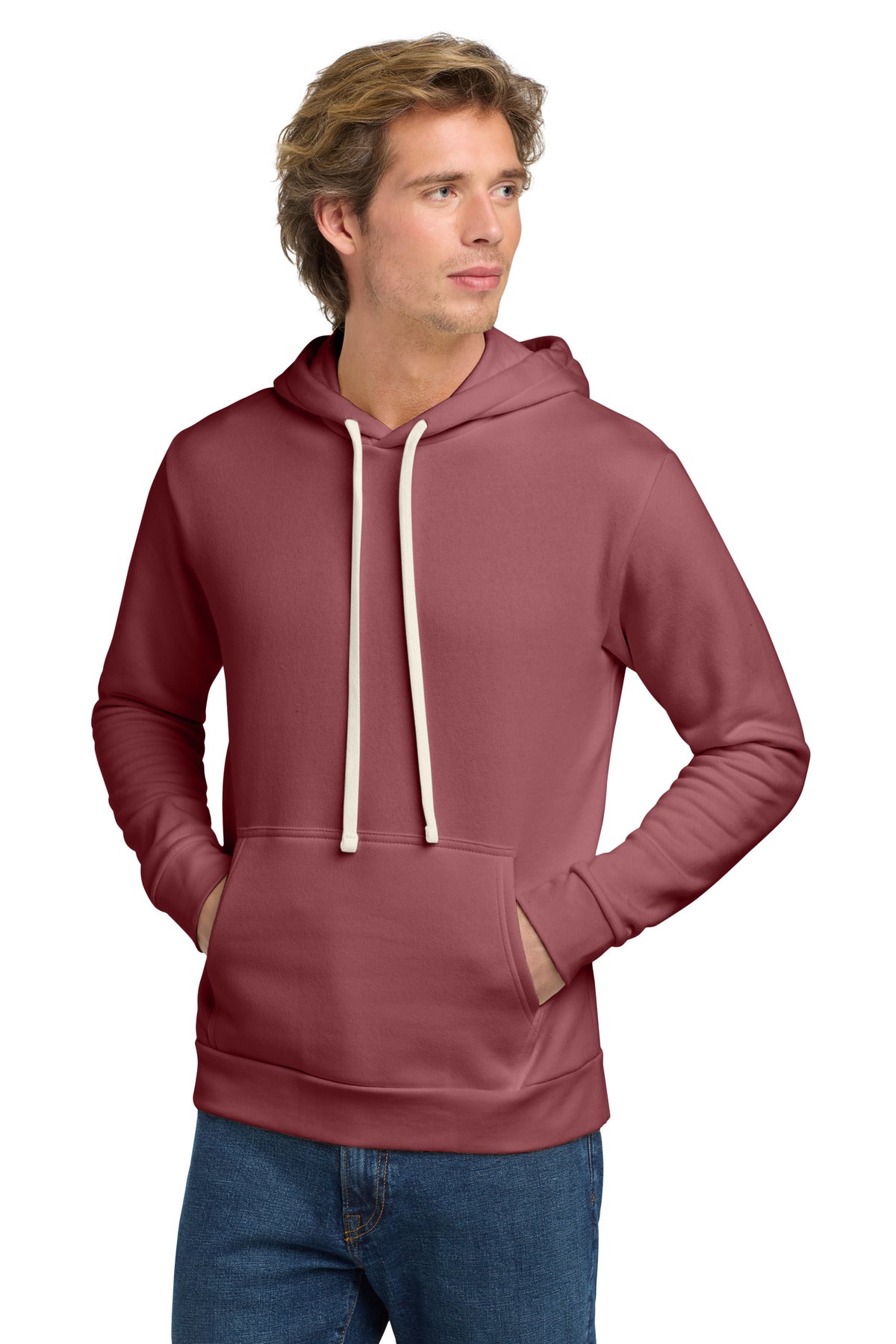 Next Level Apparel Adult Santa Barbara Pullover Hoodie - Mauve
