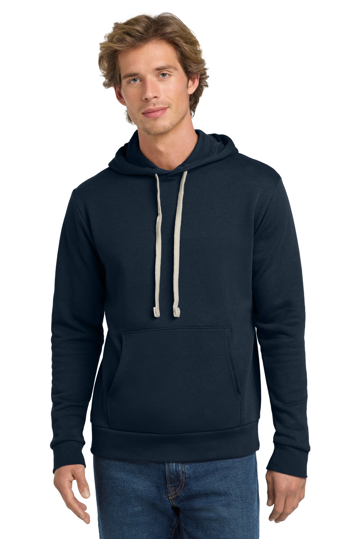 Next Level Apparel Adult Santa Barbara Pullover Hoodie - Midnight Navy