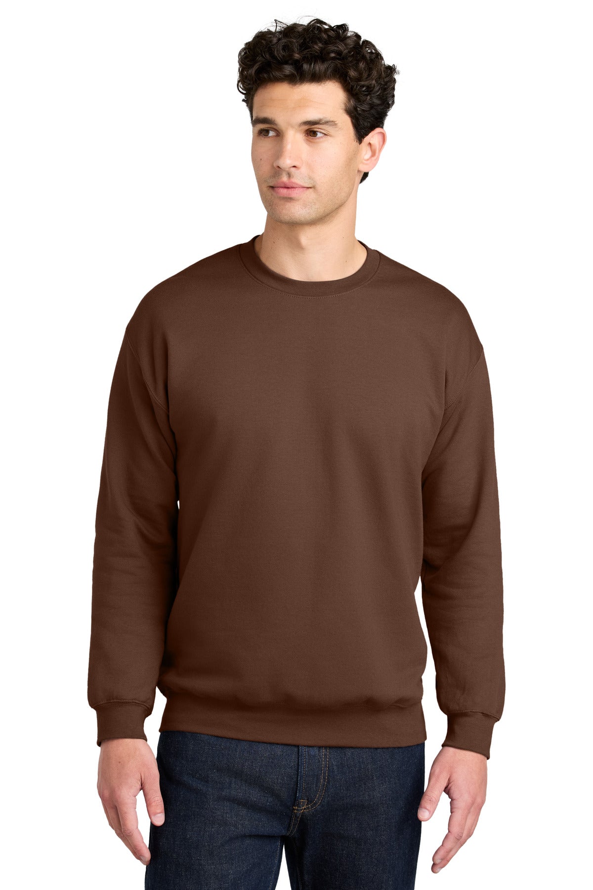 Gildan Softstyle Crewneck Sweatshirt - Cocoa