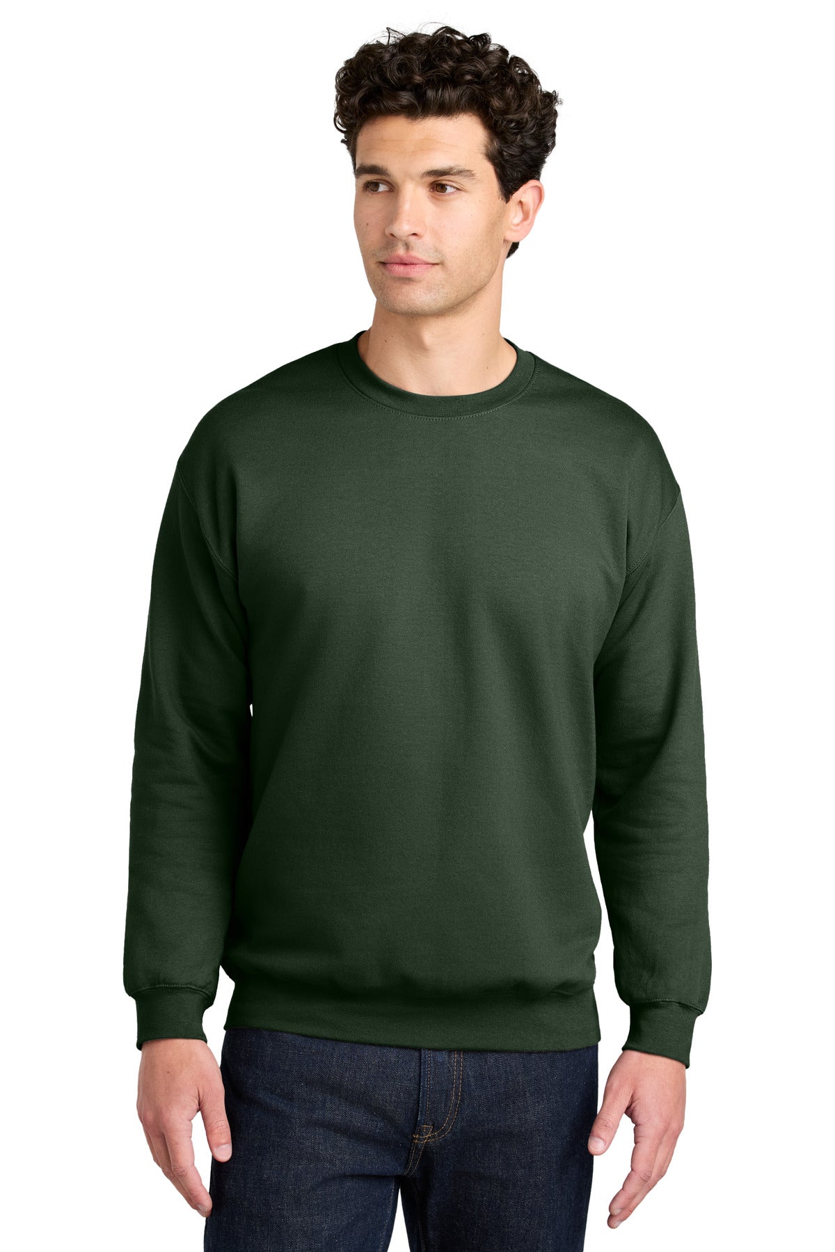 Gildan Softstyle Crewneck Sweatshirt - Forest Green