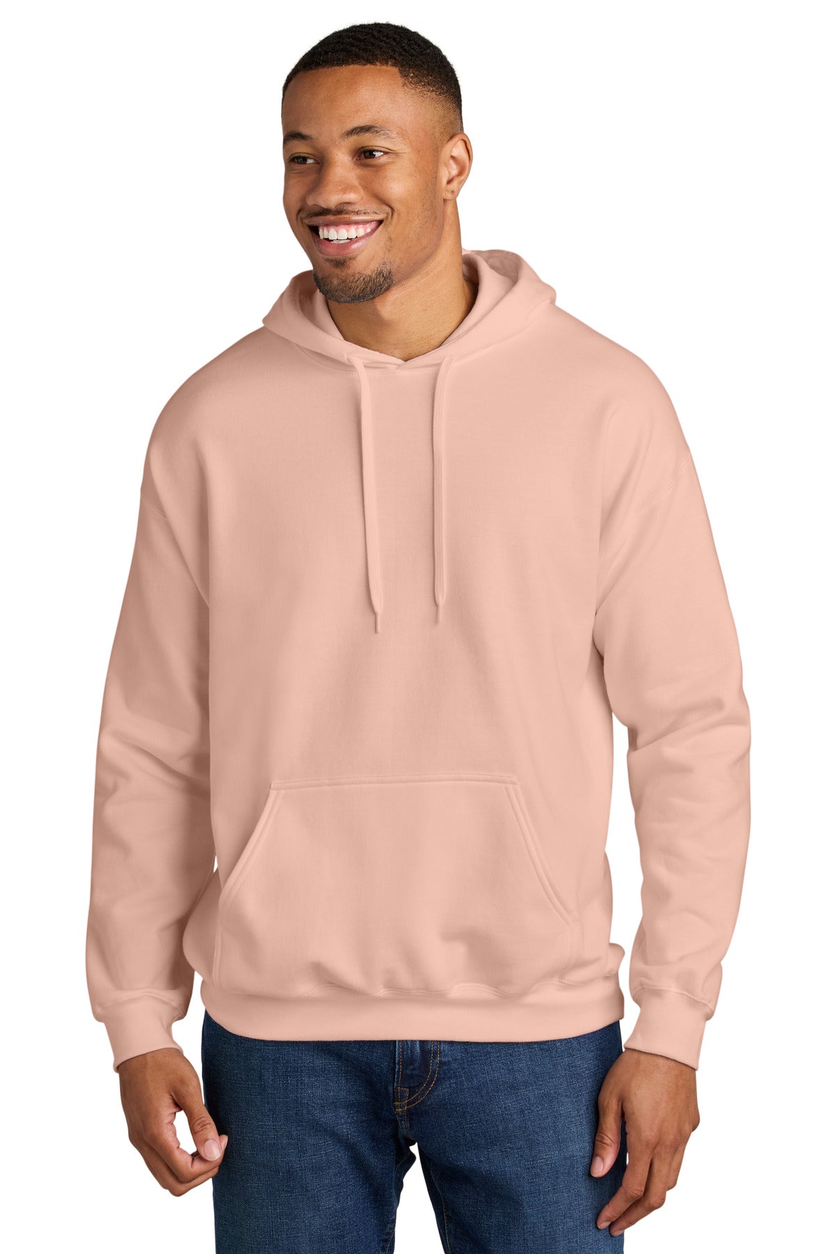 Gildan Softstyle Midweight Pullover Hooded Sweatshirt - Dusty Rose
