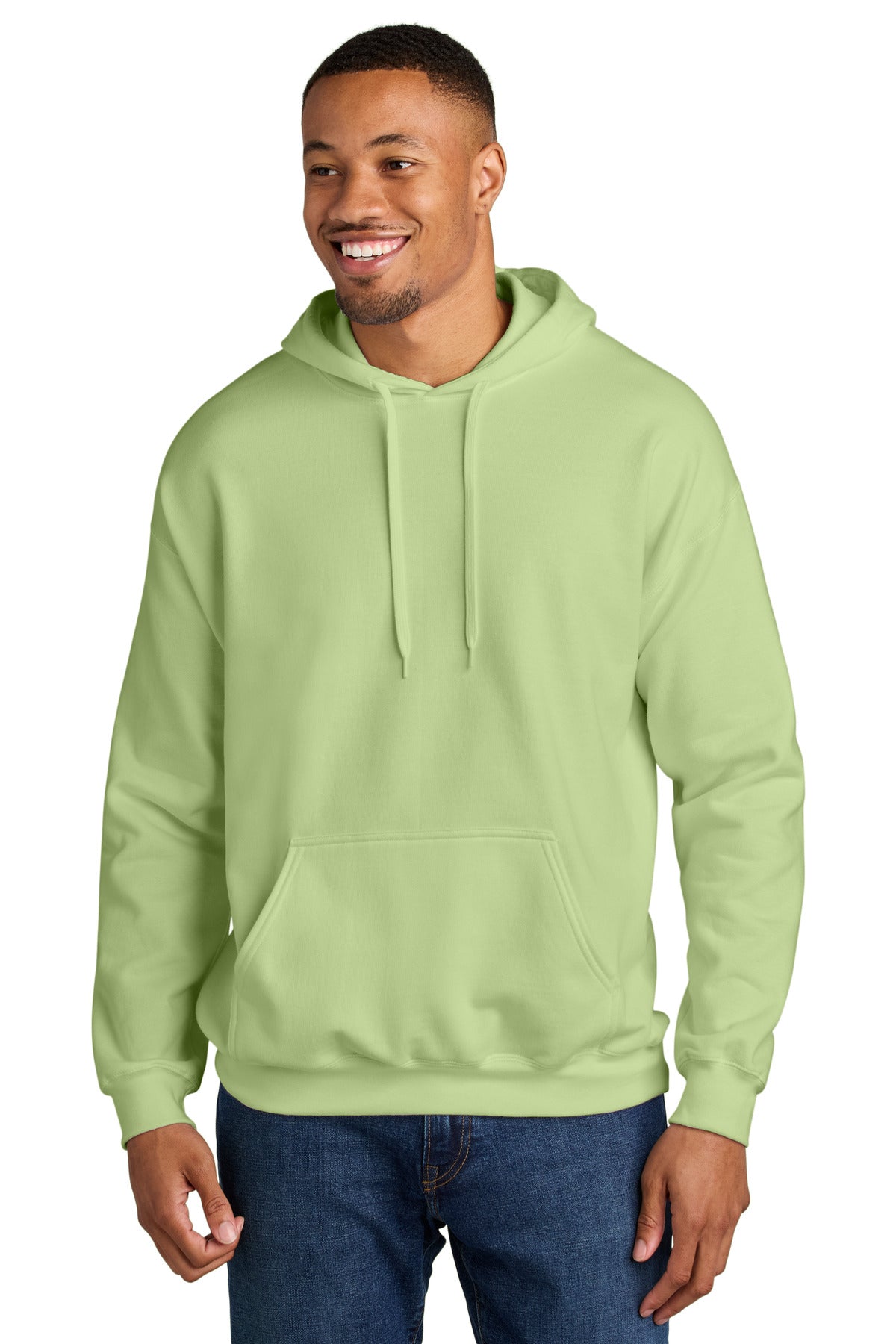 Gildan Softstyle Midweight Pullover Hooded Sweatshirt - Pistachio