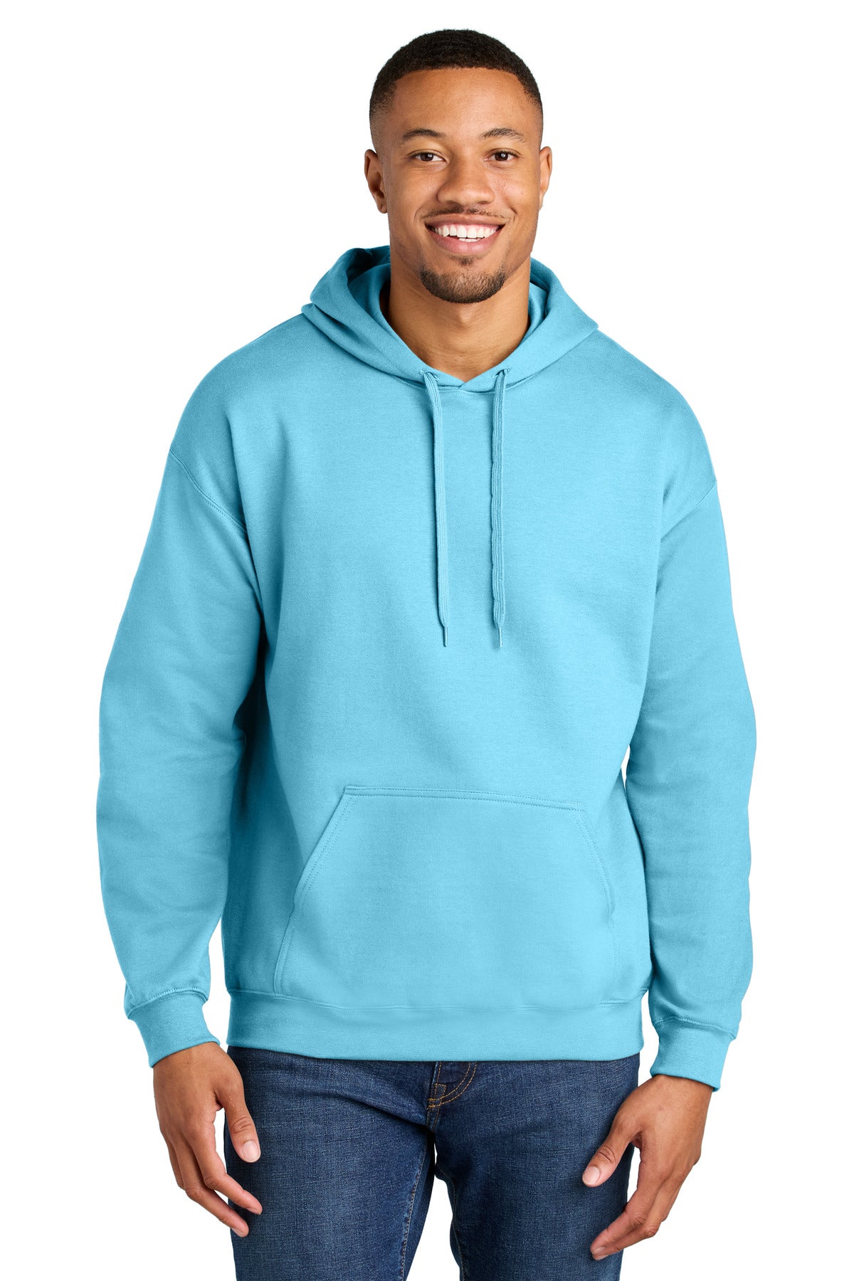 Gildan Softstyle Midweight Pullover Hooded Sweatshirt - Sky