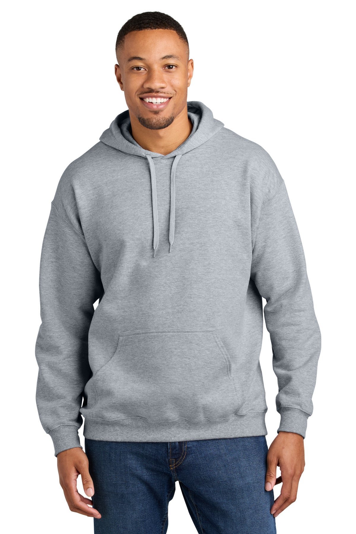 Gildan Softstyle Midweight Pullover Hooded Sweatshirt - Sport Grey