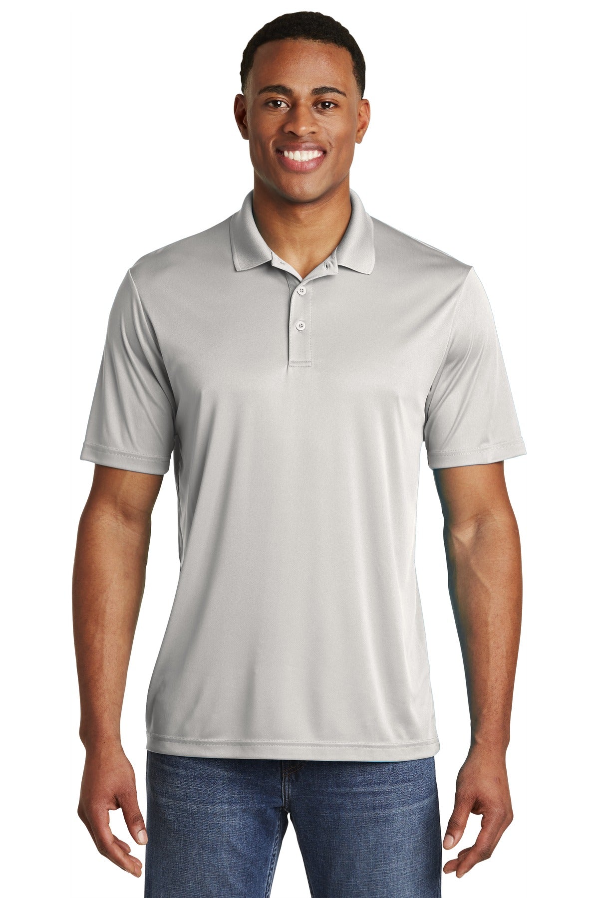 Sport-Tek PosiCharge Competitor Polo - Silver