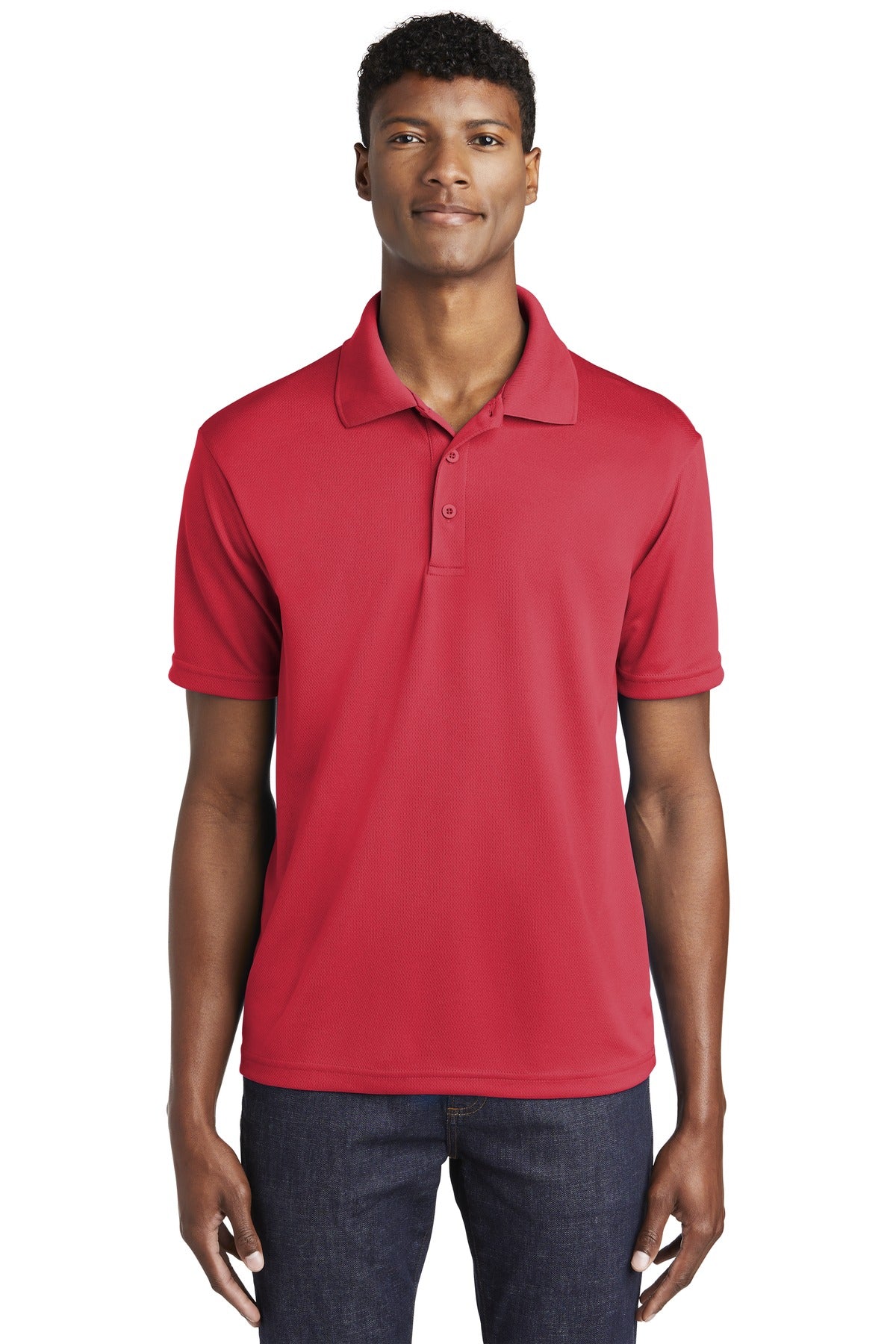 Sport-Tek PosiCharge RacerMesh Polo - True Red