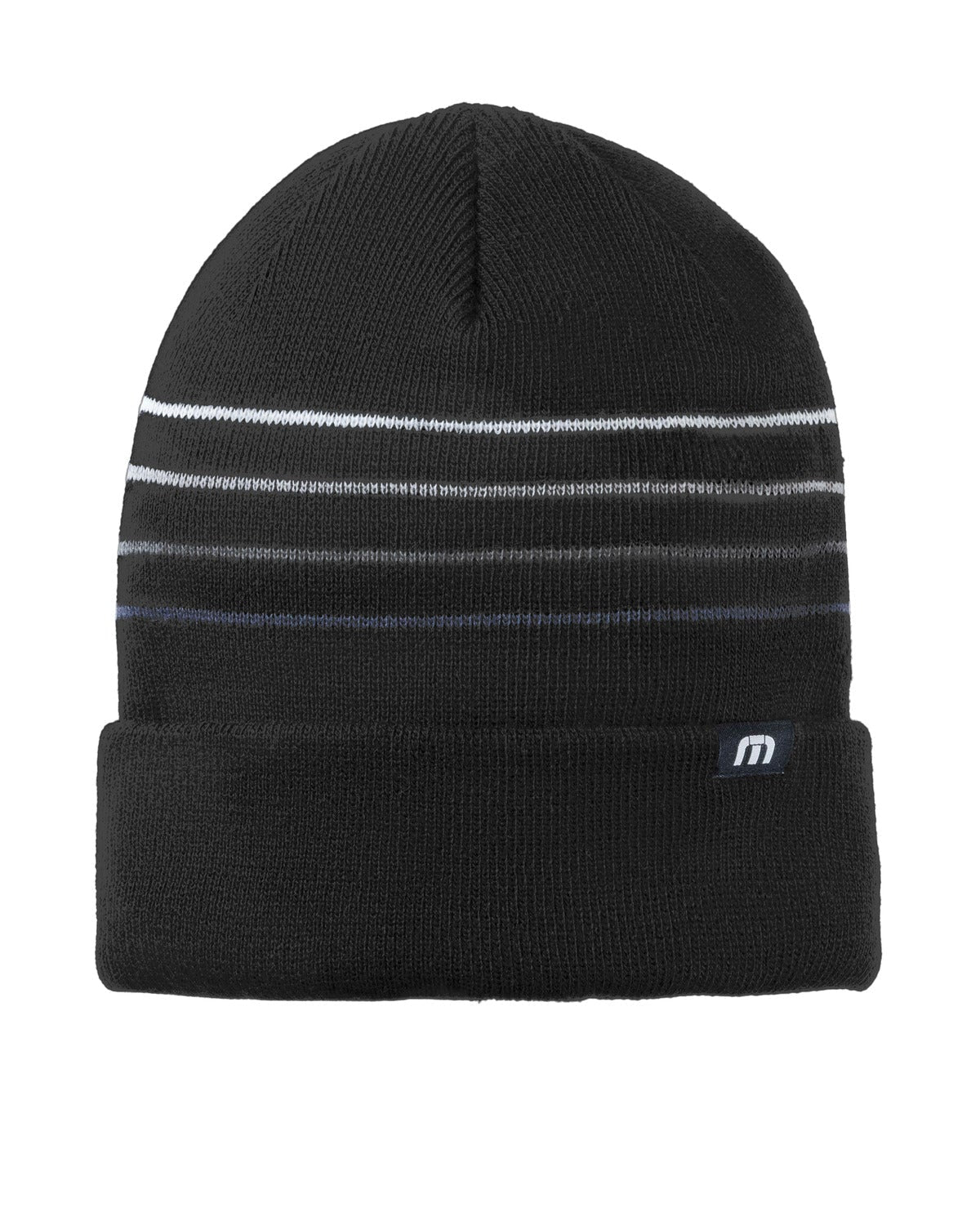 TravisMathew Striped Custom Cuffed Beanie