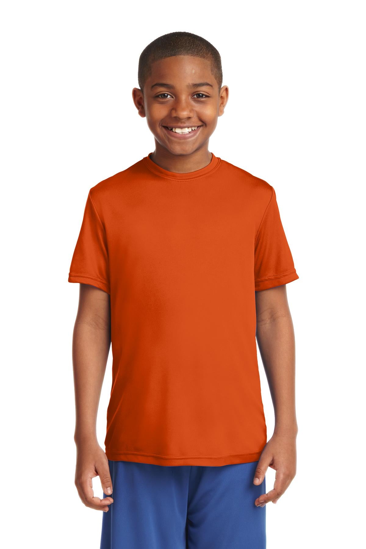 Sport-Tek Youth PosiCharge Competitor Tee - Deep Orange