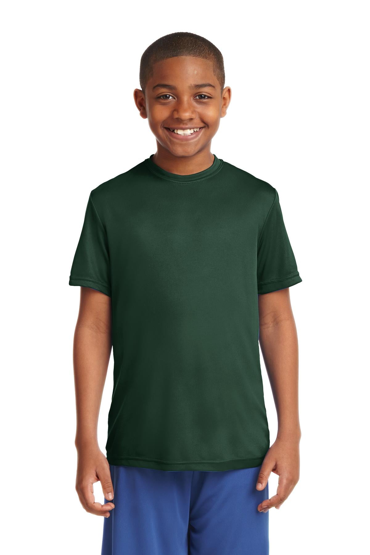 Sport-Tek Youth PosiCharge Competitor Tee - Forest Green