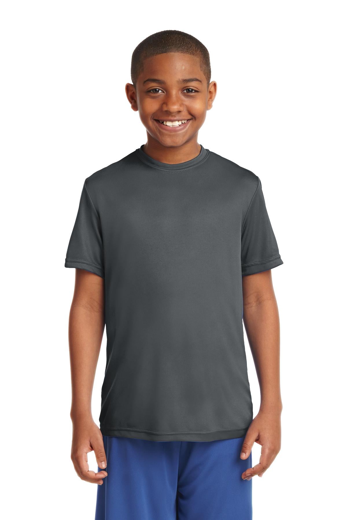 Sport-Tek Youth PosiCharge Competitor Tee - Iron Grey