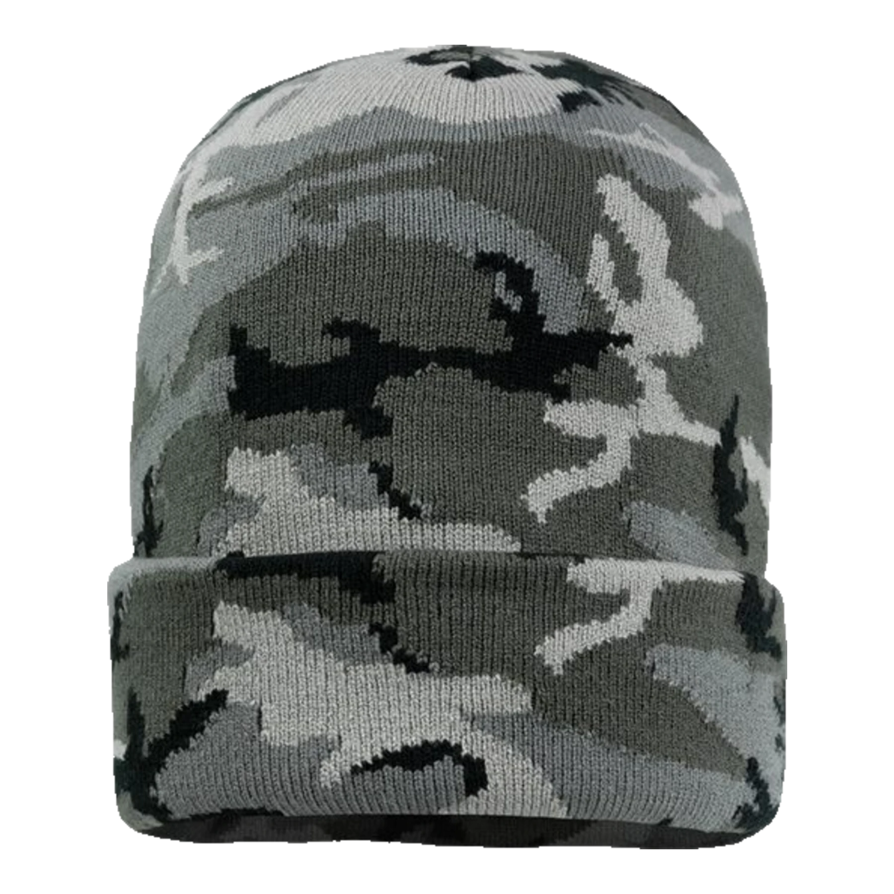 Sportsman Solid Custom Cuffed Beanie